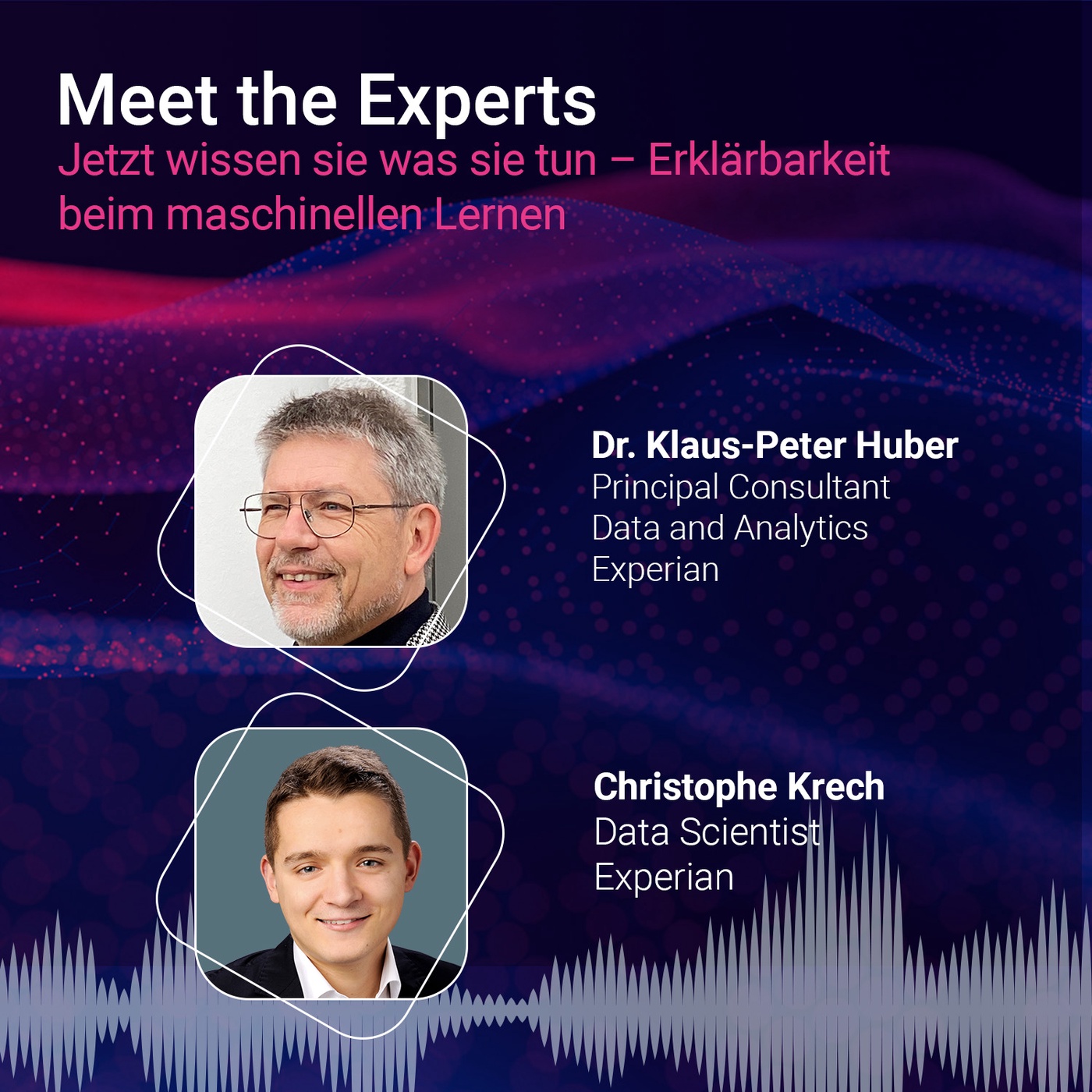 Data Analytics mit Christophe Krech und Dr. Klaus-Peter Huber