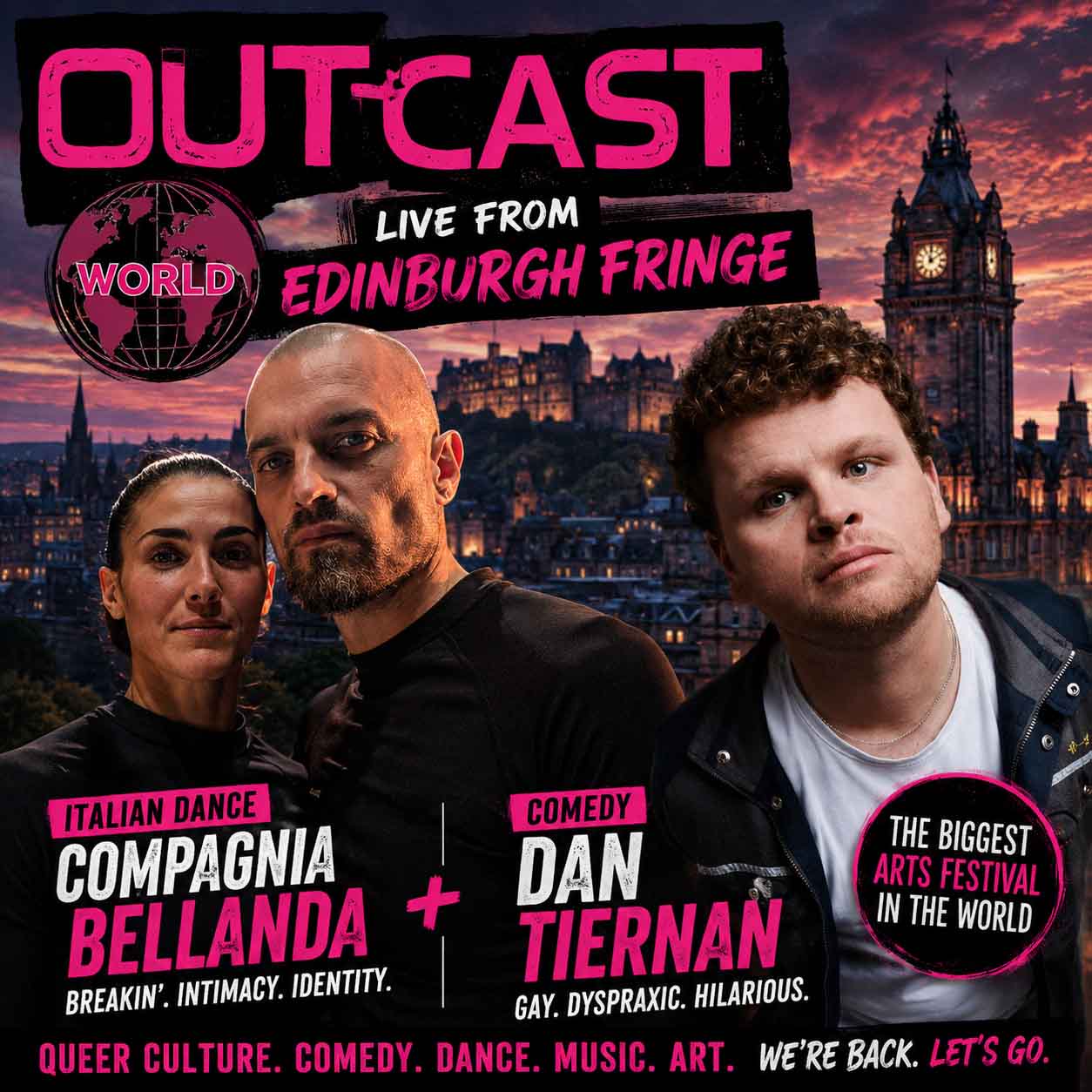LIVE FROM THE EDINBURGH FRINGE: Dan Tiernan & Compagnia Bellanda