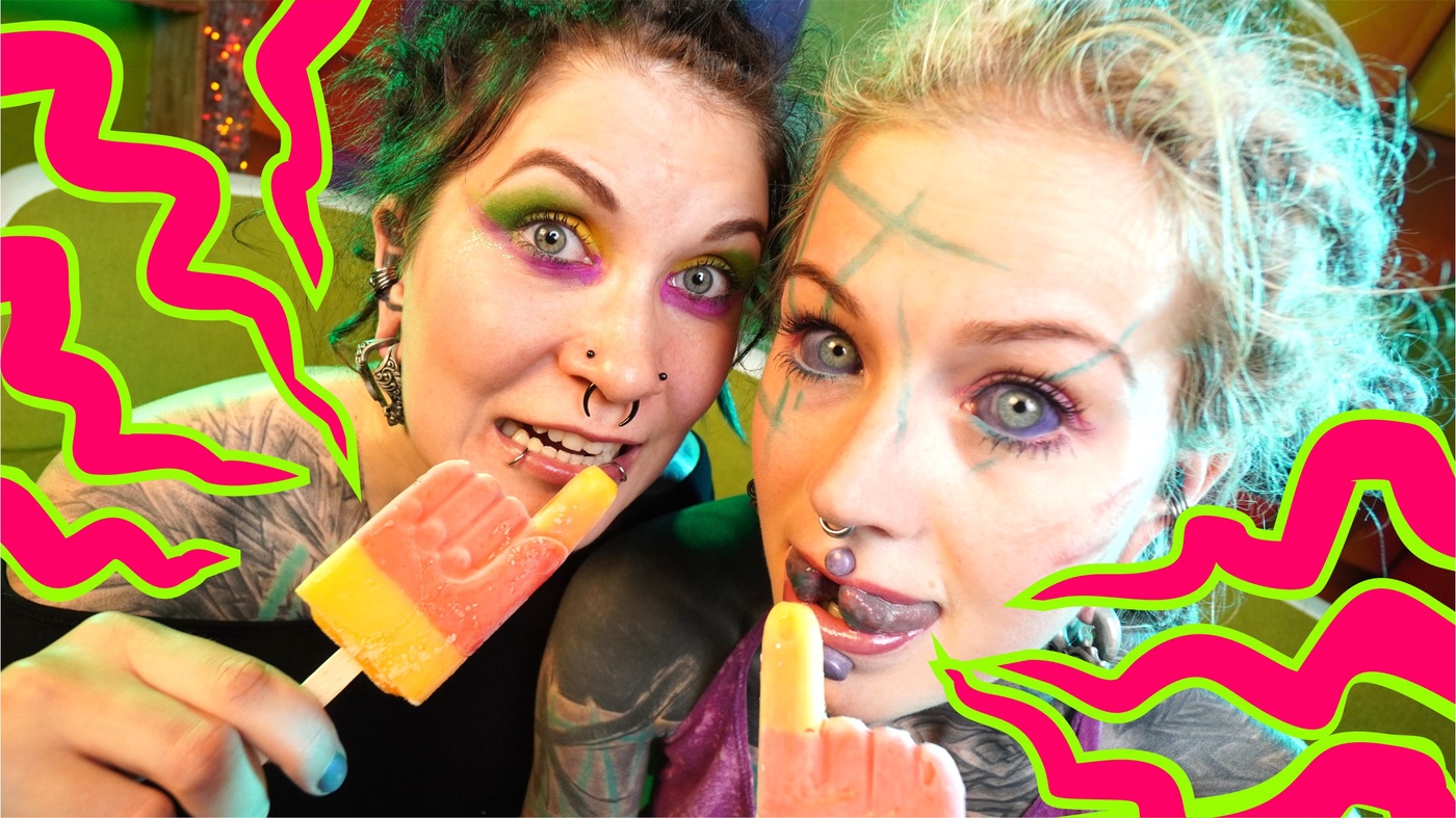 Eat Ice cream ASMR - food sounds (mukbang)