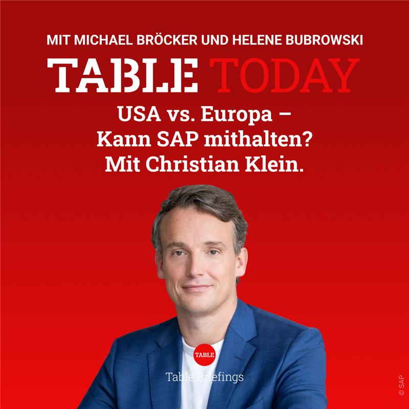 USA vs. Europa - Kann SAP mithalten? Mit Christian Klein.