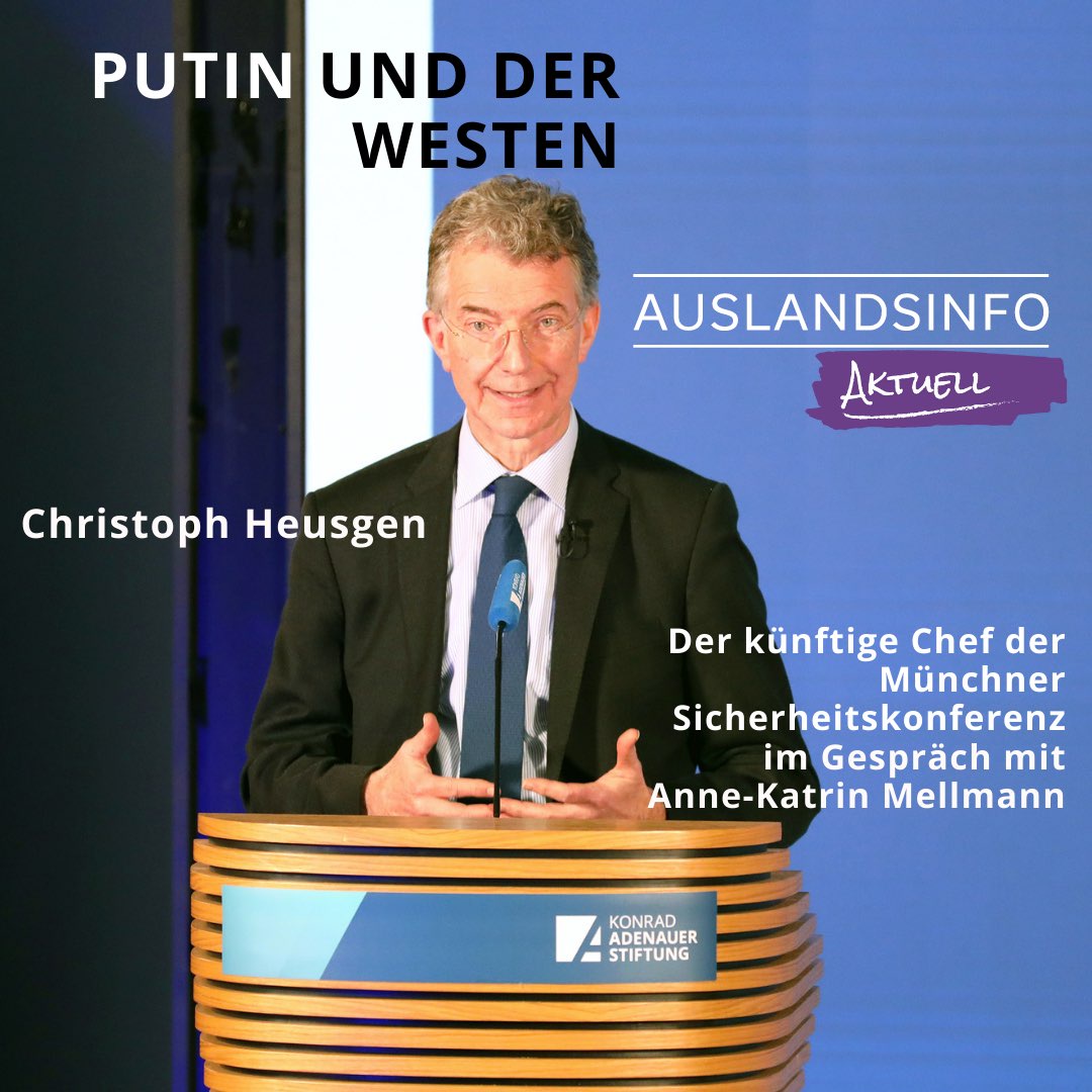 Putin und der Westen - Christoph Heusgen im Gespräch