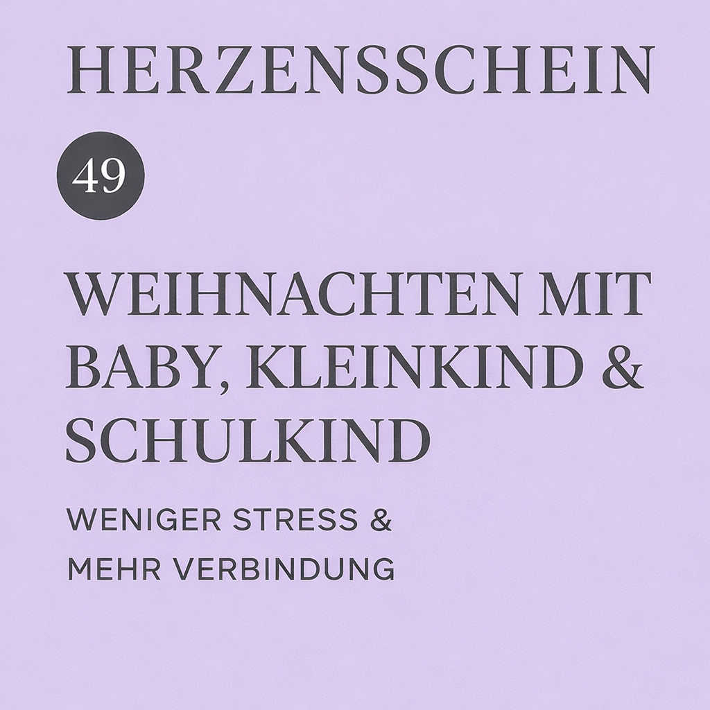 Weihnachten mit Baby, Kleinkind & Schulkind