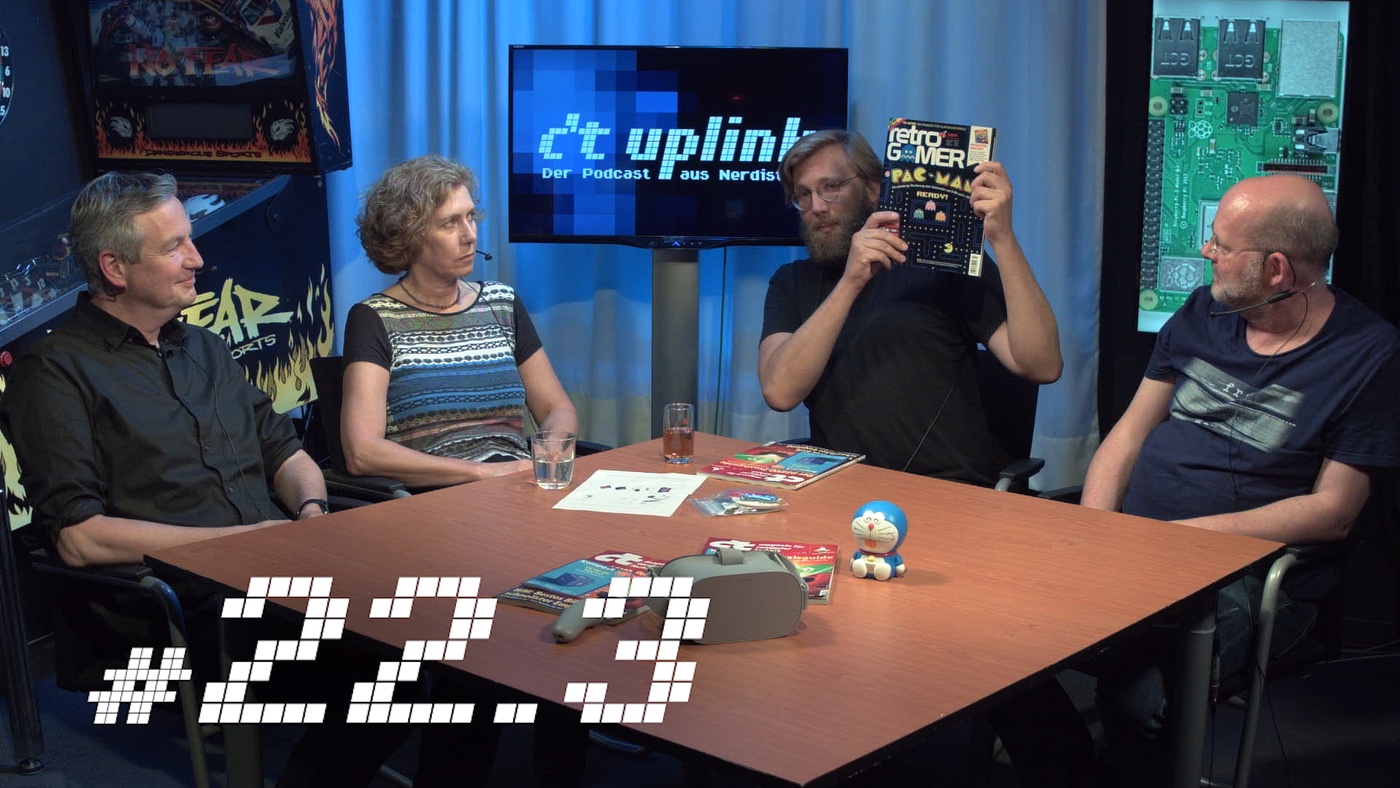 c't uplink 22.3: Beamer und TVs für die WM, Raspi als Internet-Filter und DSGVO für Dummies