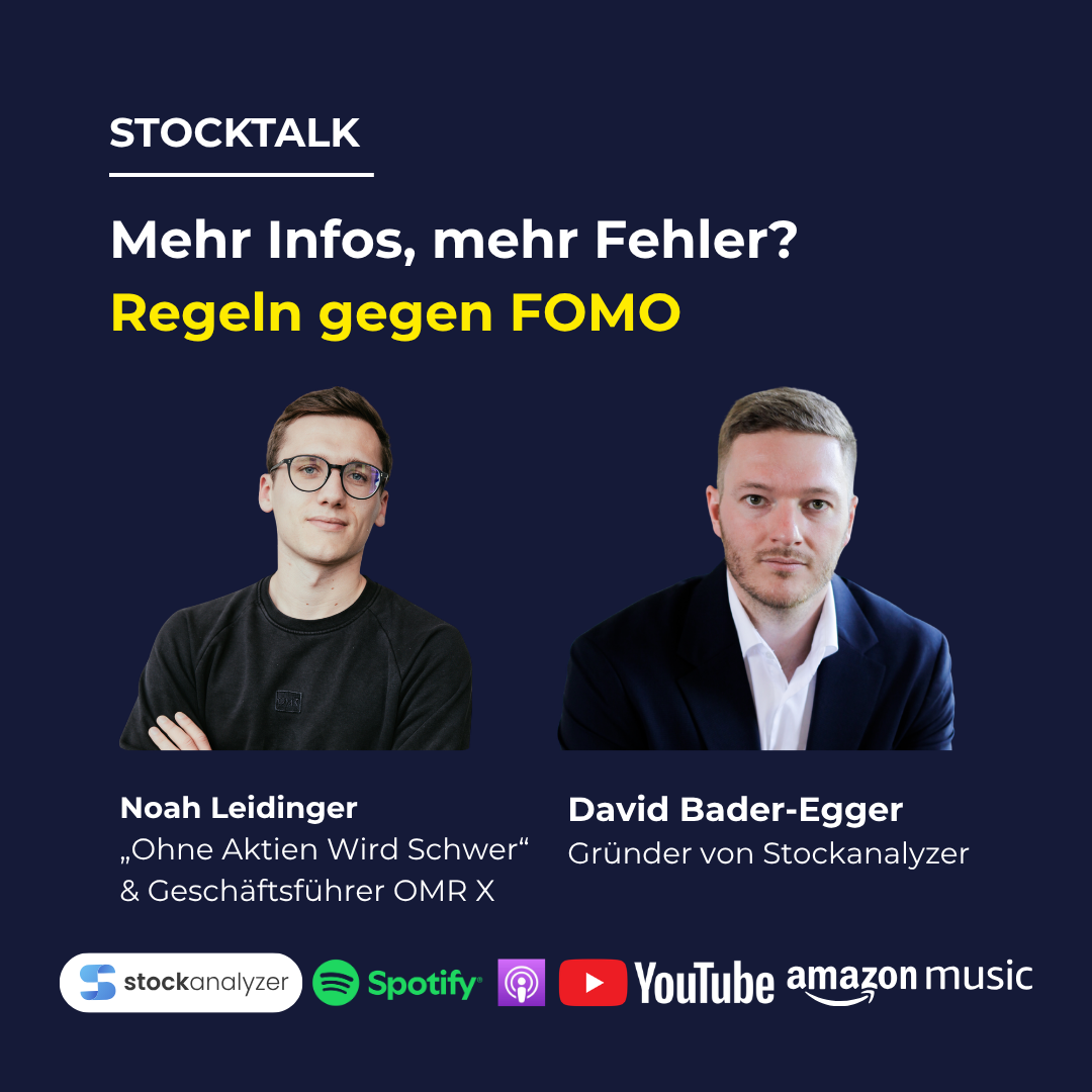 StockTalks | Noah Leidinger: Warum Anleger trotz Infos verlieren – Regeln gegen FOMO