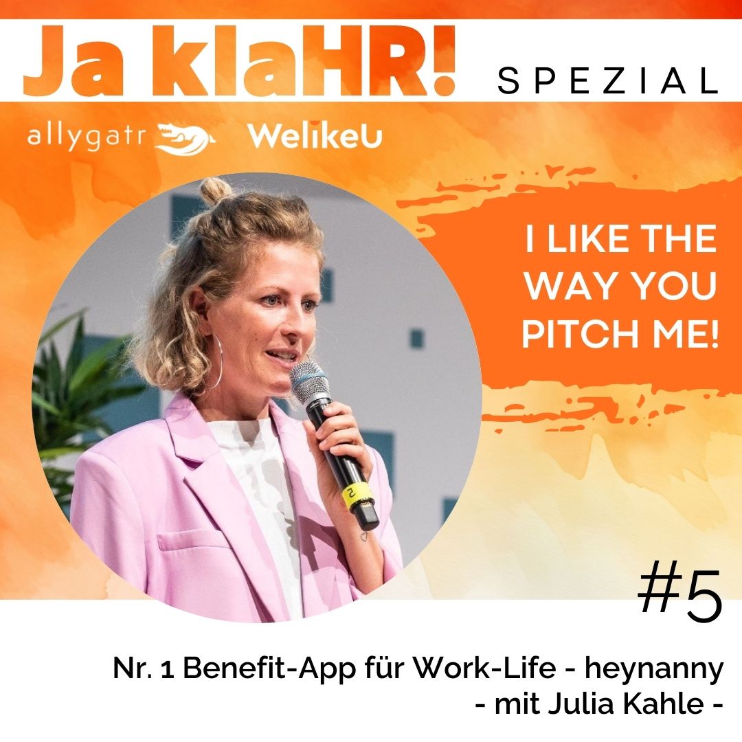 #5: Nr. 1 Benefit-App für Work-Life - heynanny - mit Julia Kahle