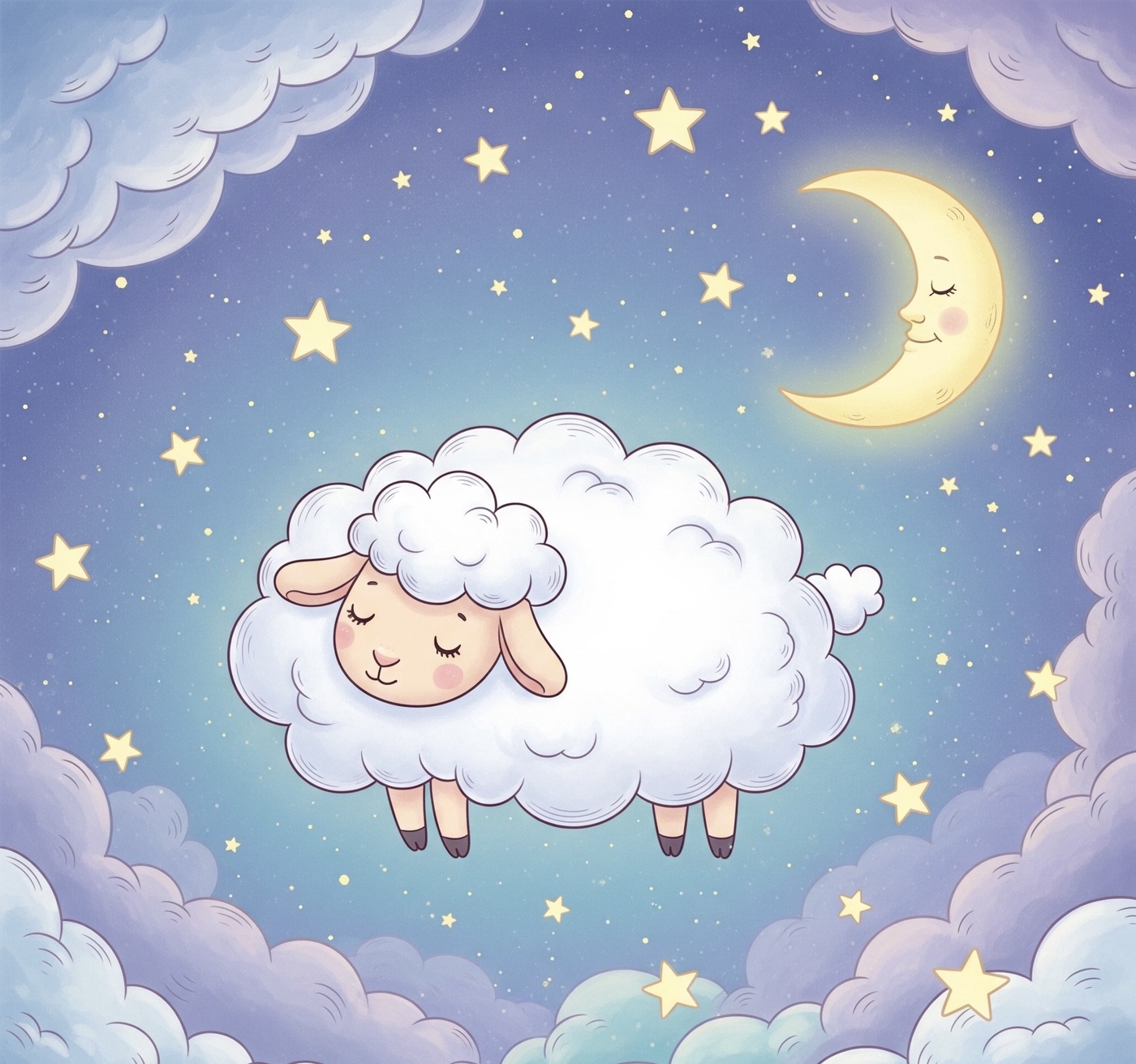 Das kleine Wolken-Schäfchen