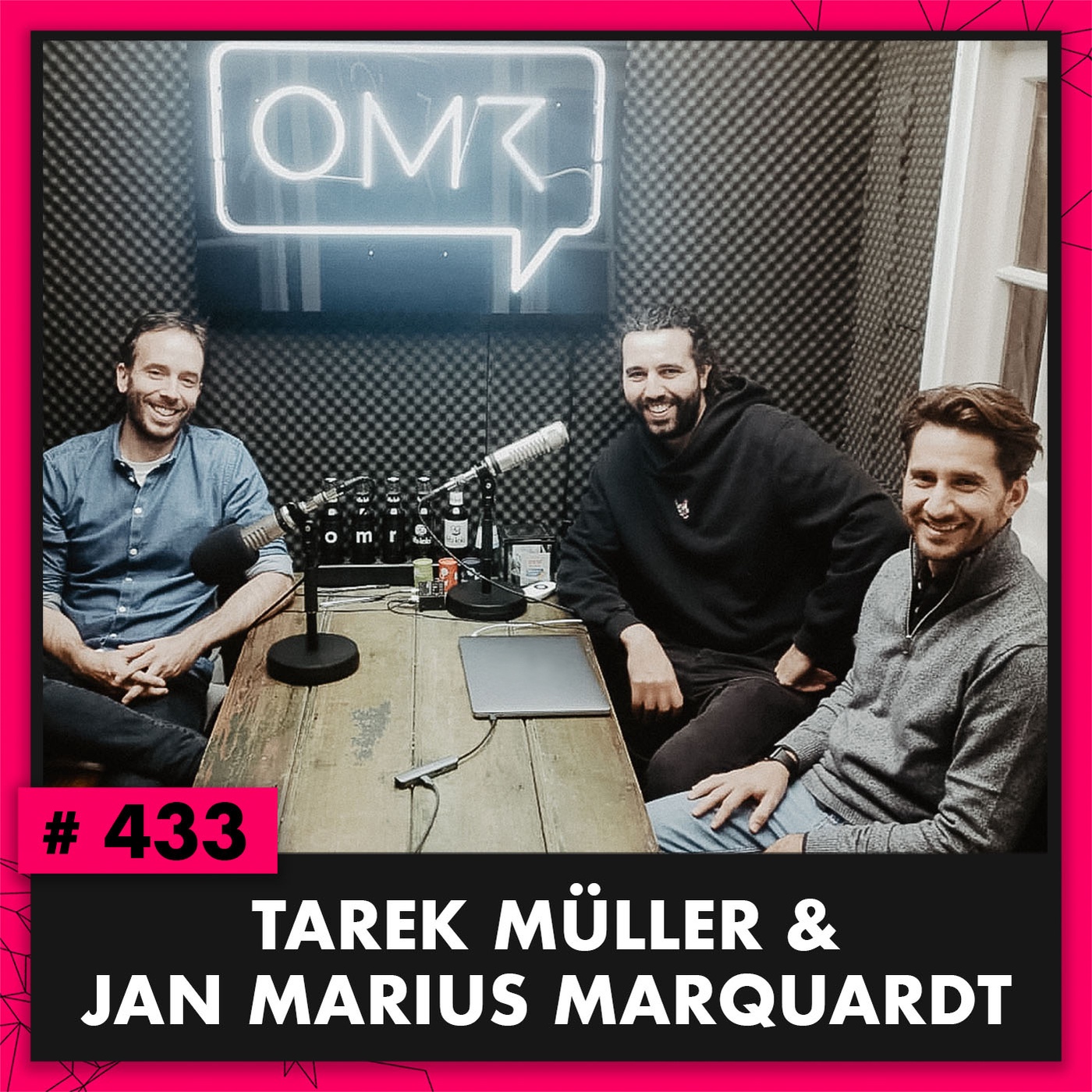 OMR #433 mit den Gründer-Kumpels Tarek Müller und Jan Marquardt