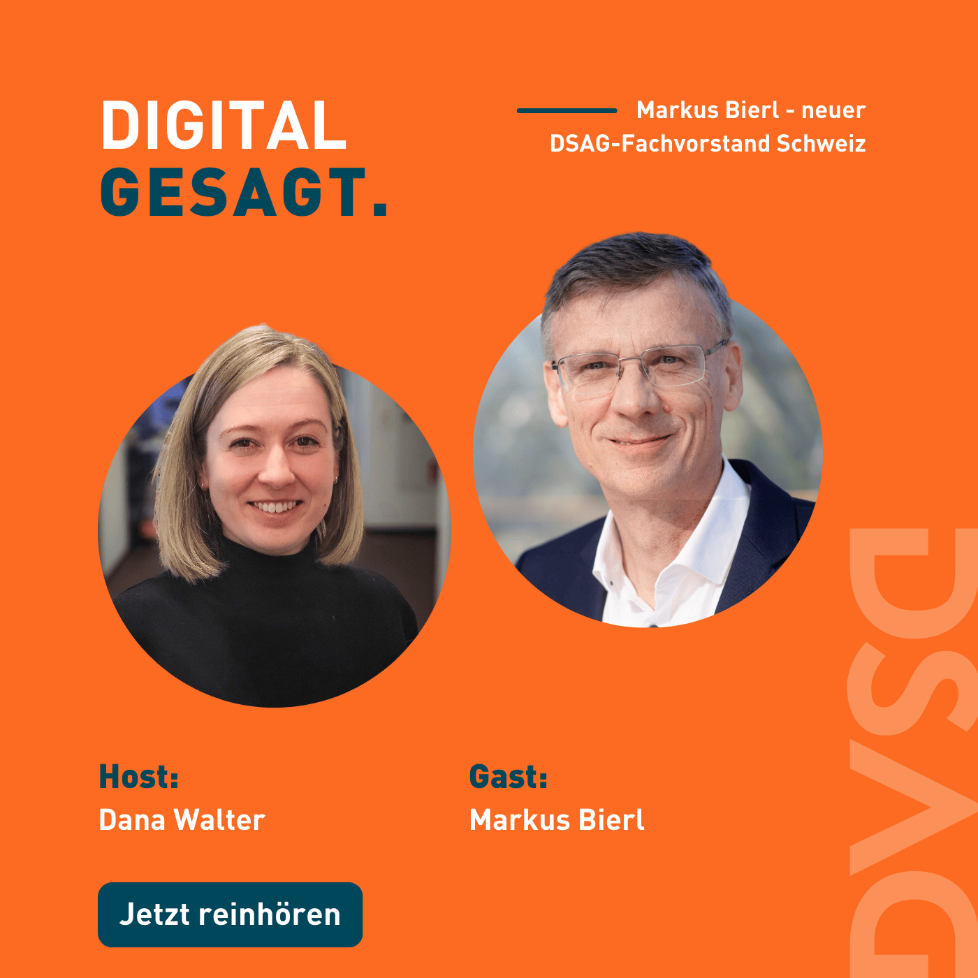 Herzlich willkommen, Markus Bierl