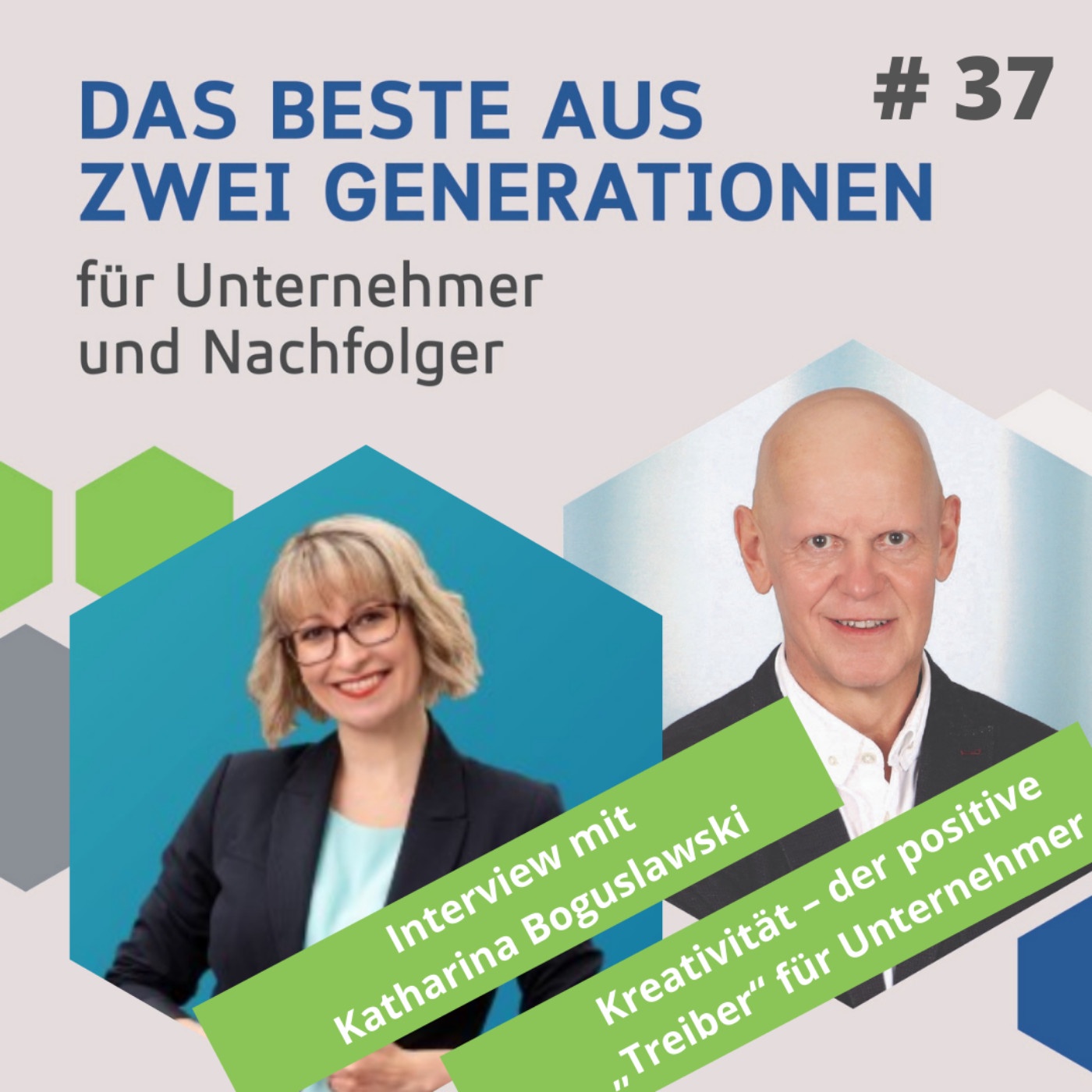 037 - Kreativität – positive „Treiber“ für Unternehmer - wie Du Kreativität für Dich und in Deinem Unternehmen erzeugst.