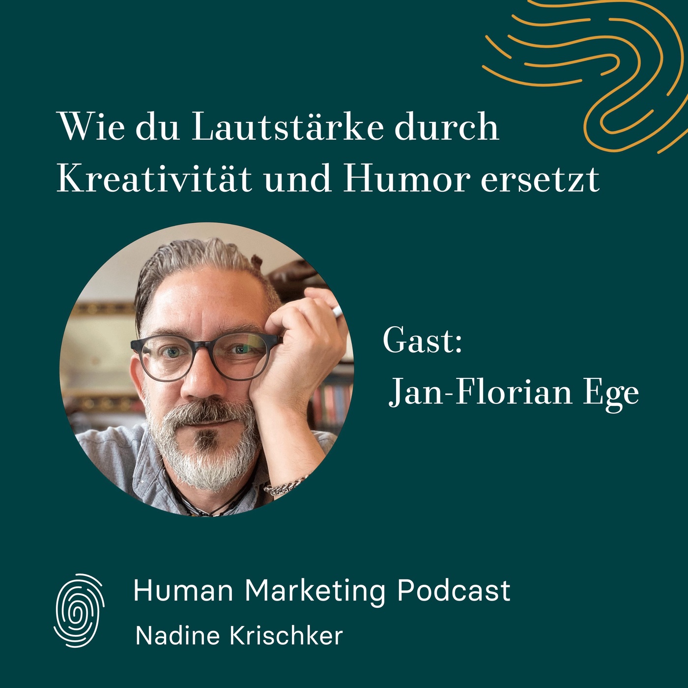 003 - Wie du Lautstärke durch Kreativität und Humor ersetzt (Gast: Jan-Florian Ege)