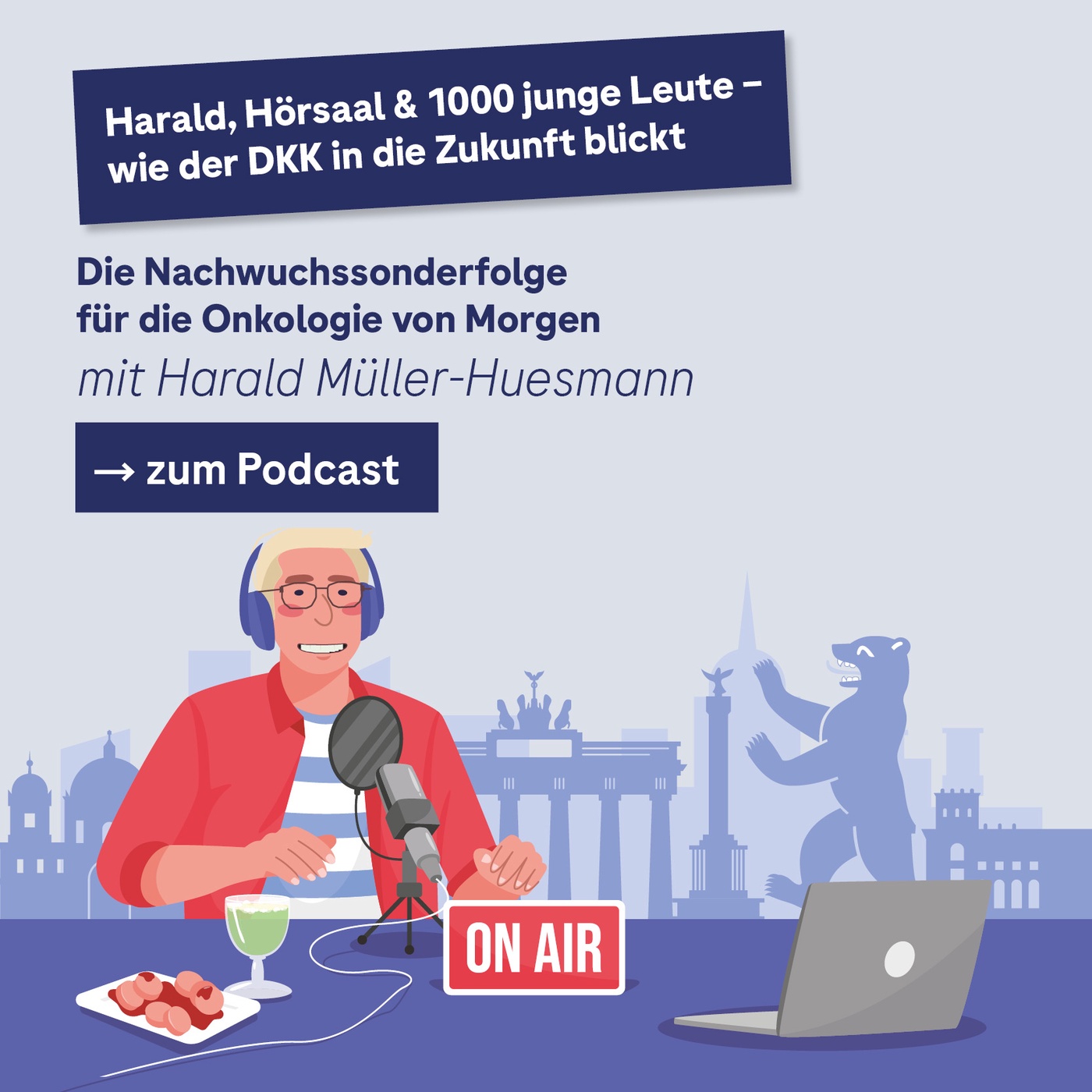 Harald, Hörsaal & 1000 junge Leute - wie der DKK in die Zukunft blickt