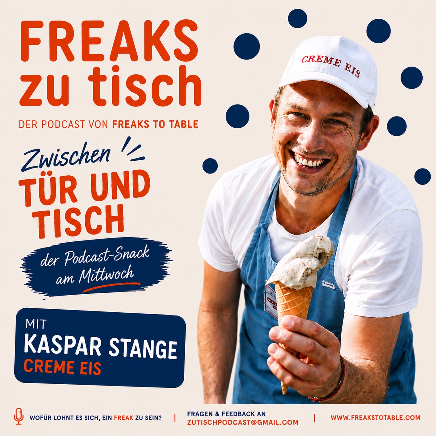 # 19 • Zwischen Tür und Tsich mit  Kaspar Stange von Creme Eis