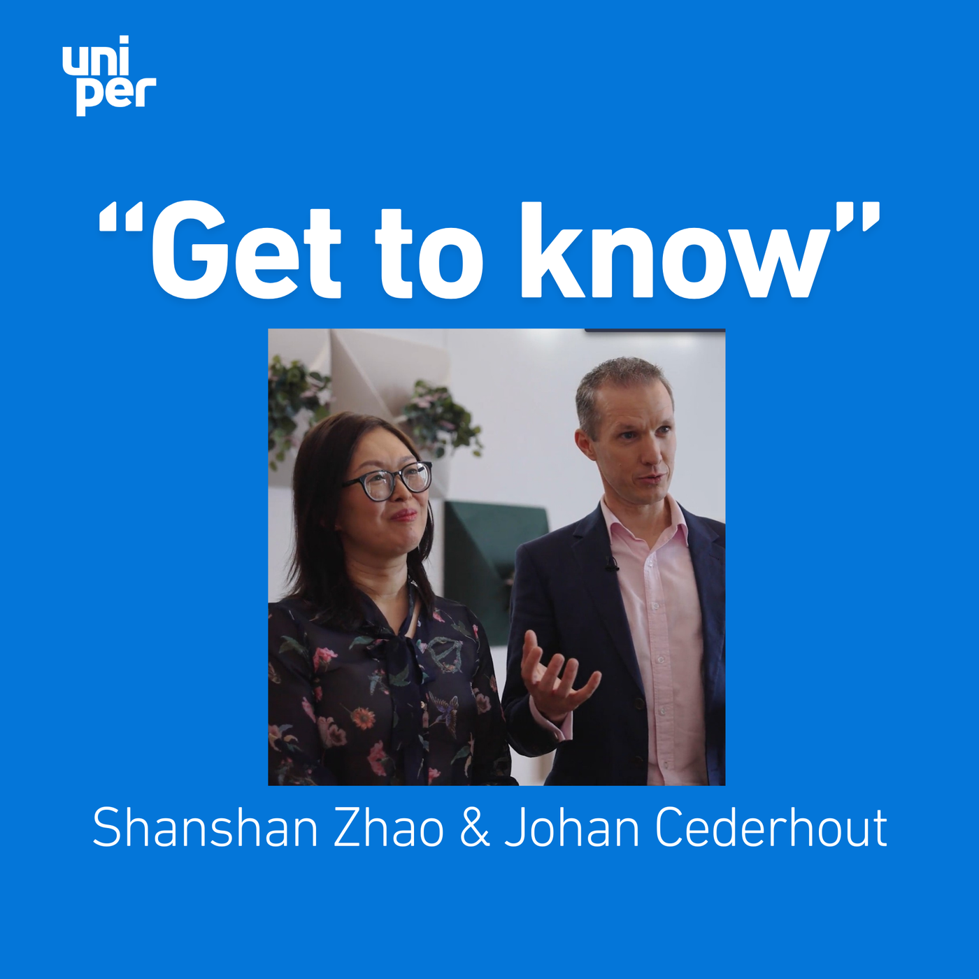 Get to know... Shanshan Zhao & Johan Cederhout
