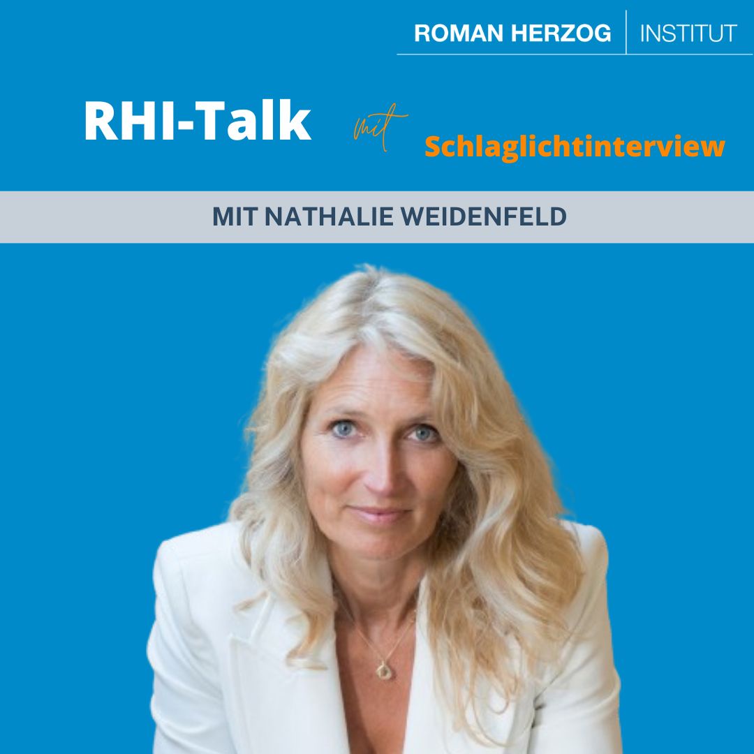 Special RHI-Talk #10: Nathalie Weidenfeld - Warum braucht die Demokratie keine neuen Geschlechterrollen?