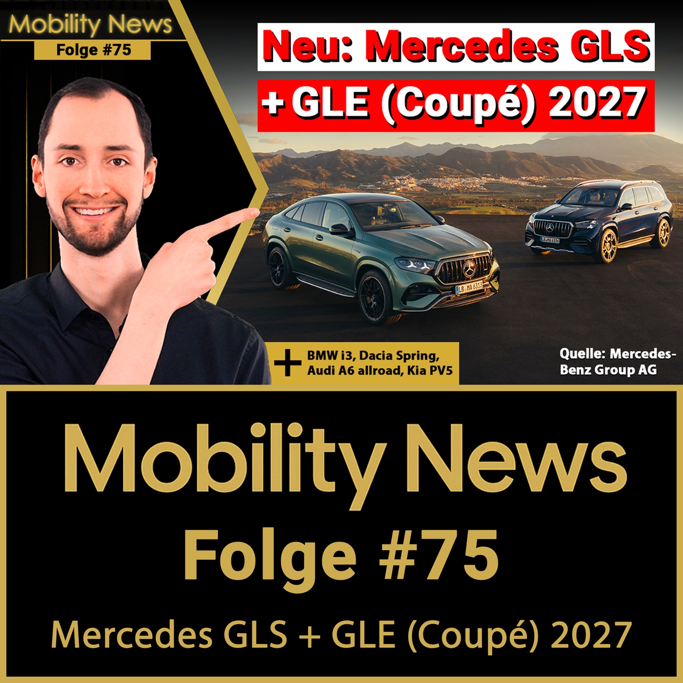 V8-COMEBACK MIT ANSAGE?! Mercedes bringt Luxus, Superscreen und AMG-Power | Mobility News #75
