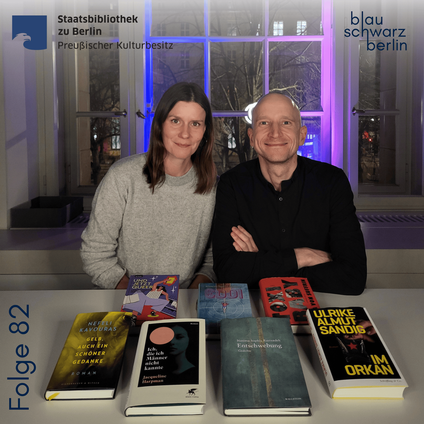 blauschwarzberlin. Der Literaturpodcast Folge #82 März 2026