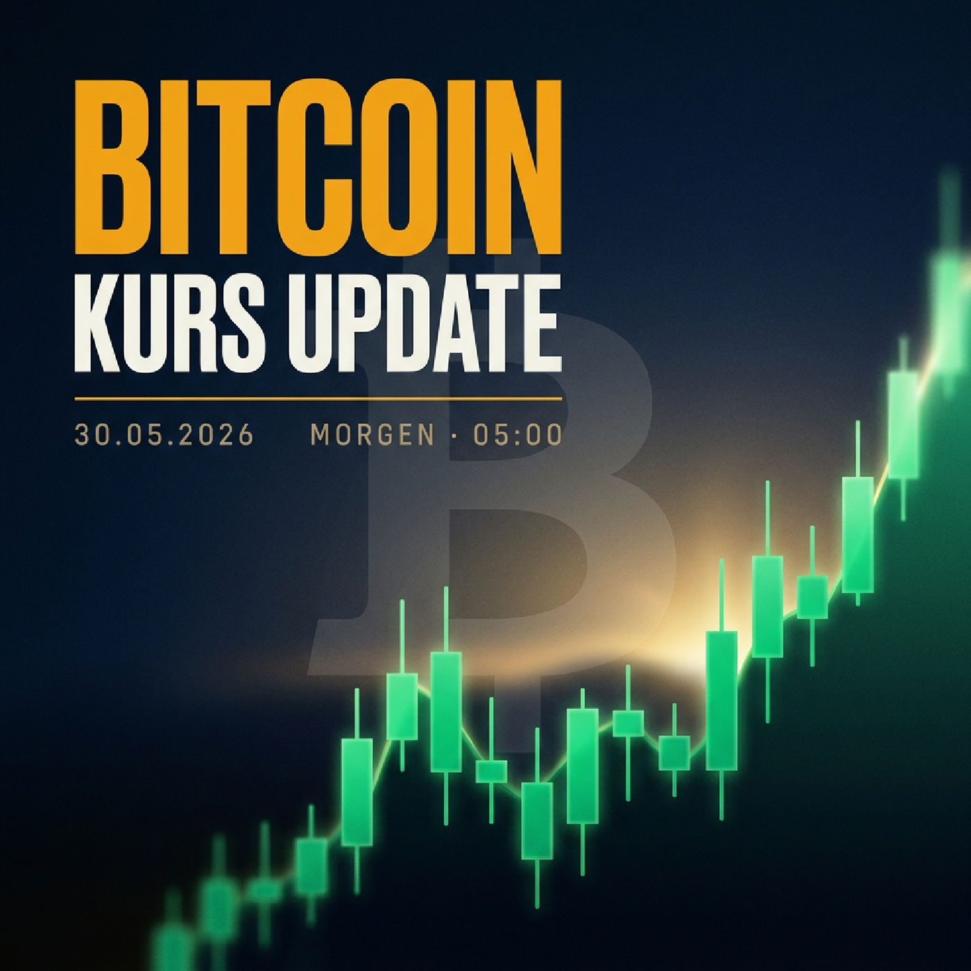 Bitcoin Kurs Morgen 30.05.2026: 63.176 € (+0.63 %)