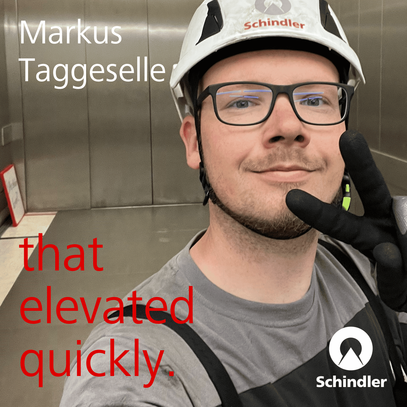 Markus Taggeselle: Wie ein Servicetechniker 30 Millionen im Aufzug transportiert