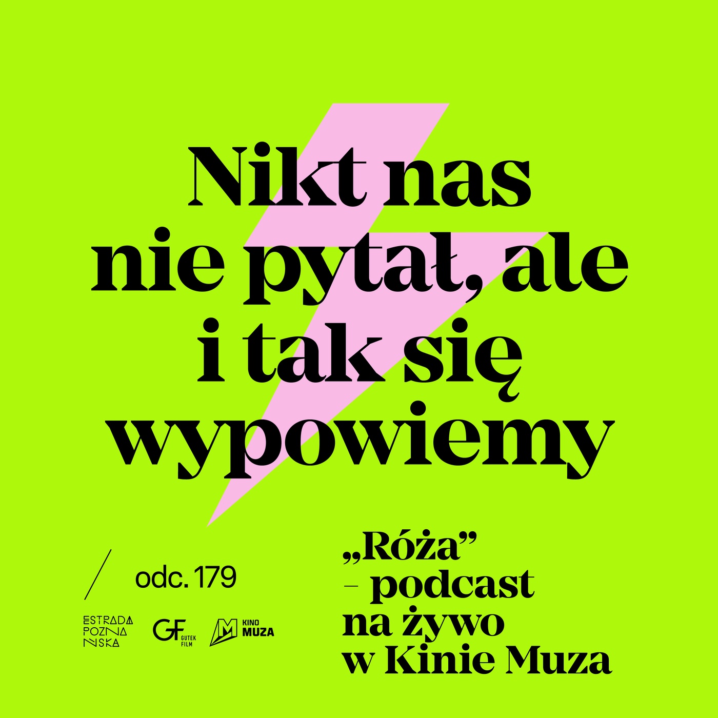 „Róża” - podcast na żywo w Kinie Muza