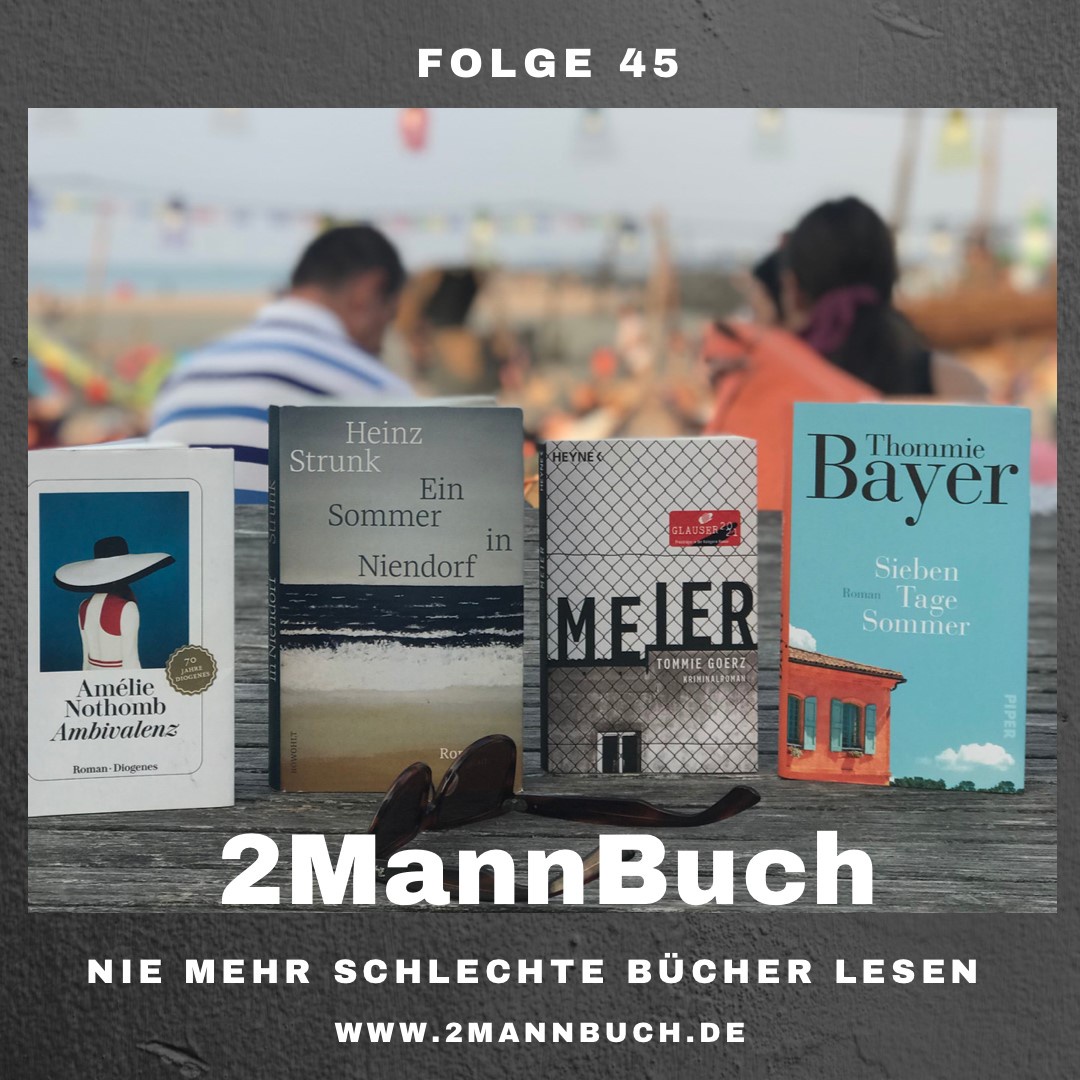 Folge 45: mit Heinz Strunk, Amélie Nothomb, Tommie Goerz, Thommie Bayer