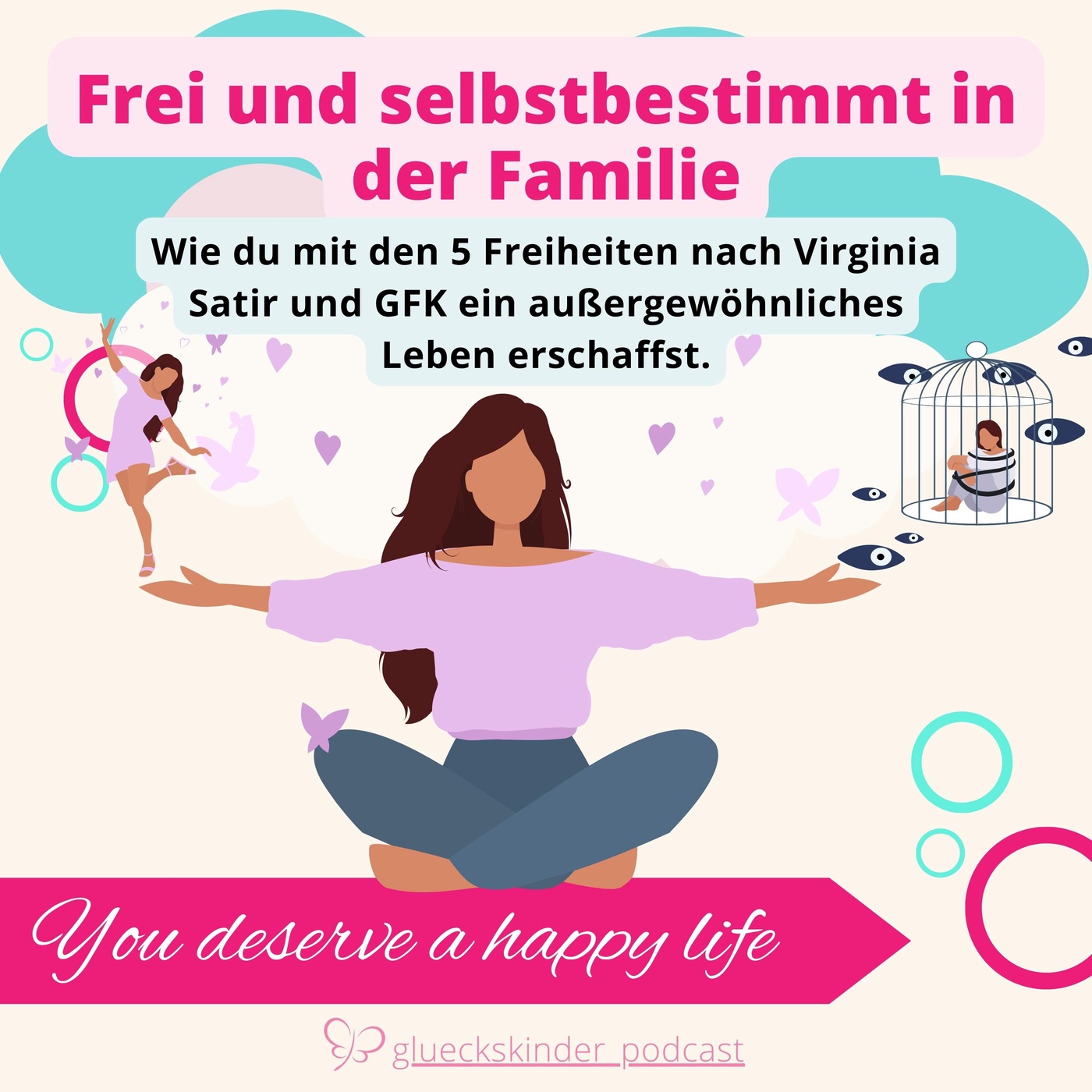 #55 Frei und selbstbestimmt in der Familie - Die 5 Freiheiten nach Virginia Satir