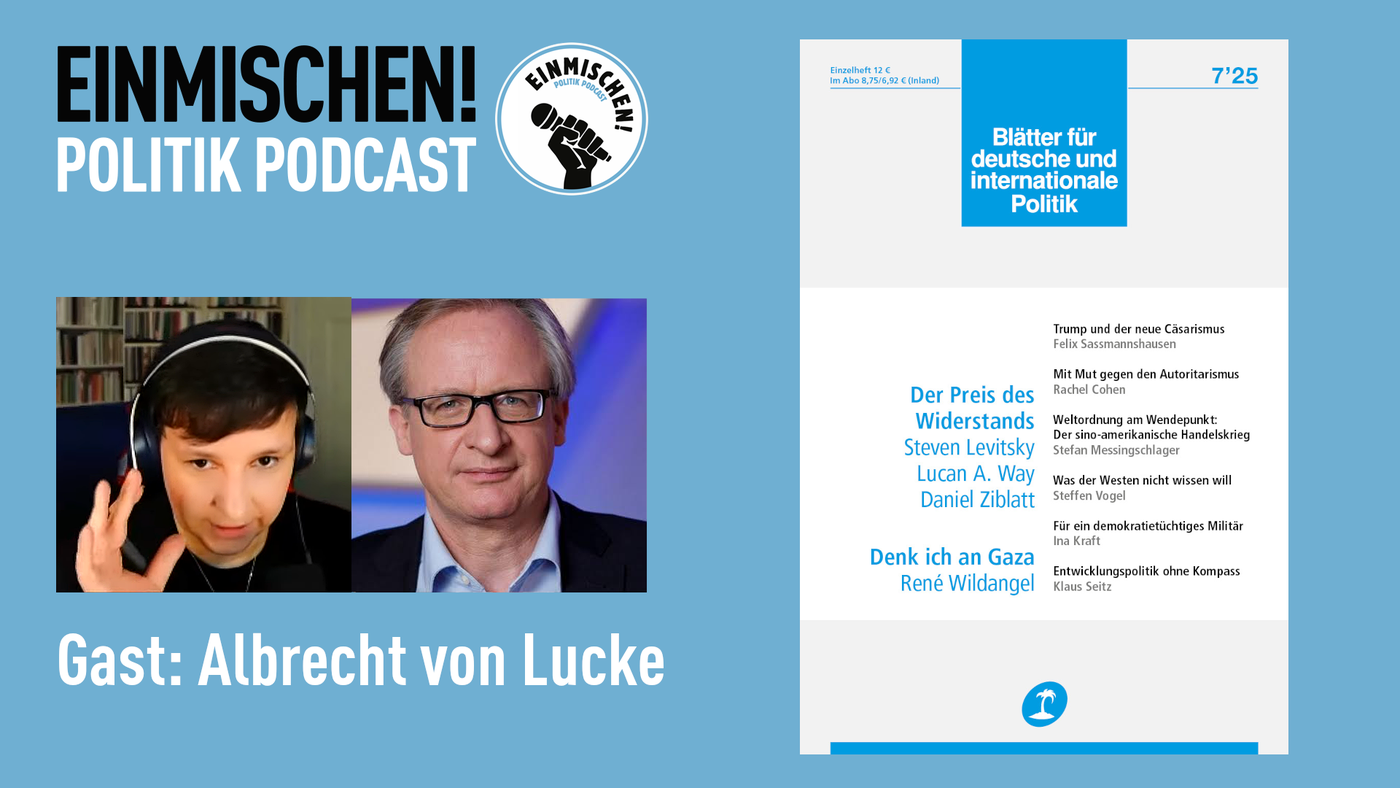 Albrecht von Lucke, der Tod der Wahrheit und ich
