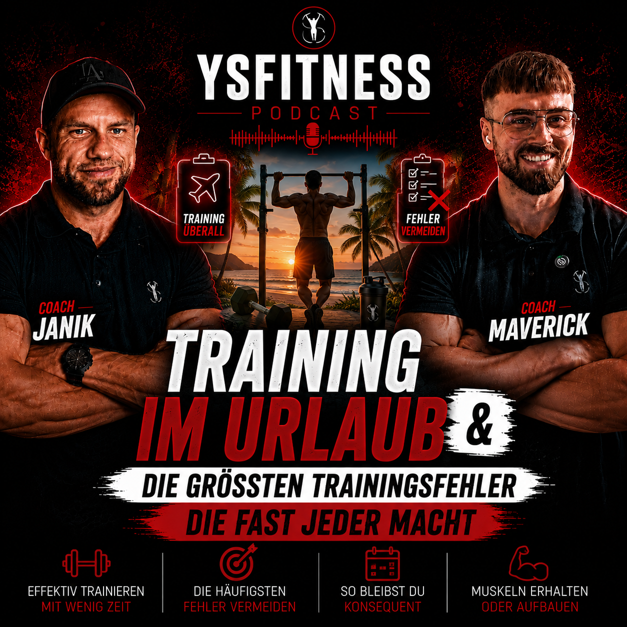 Training im Urlaub & die größten Trainingsfehler die fast jeder macht