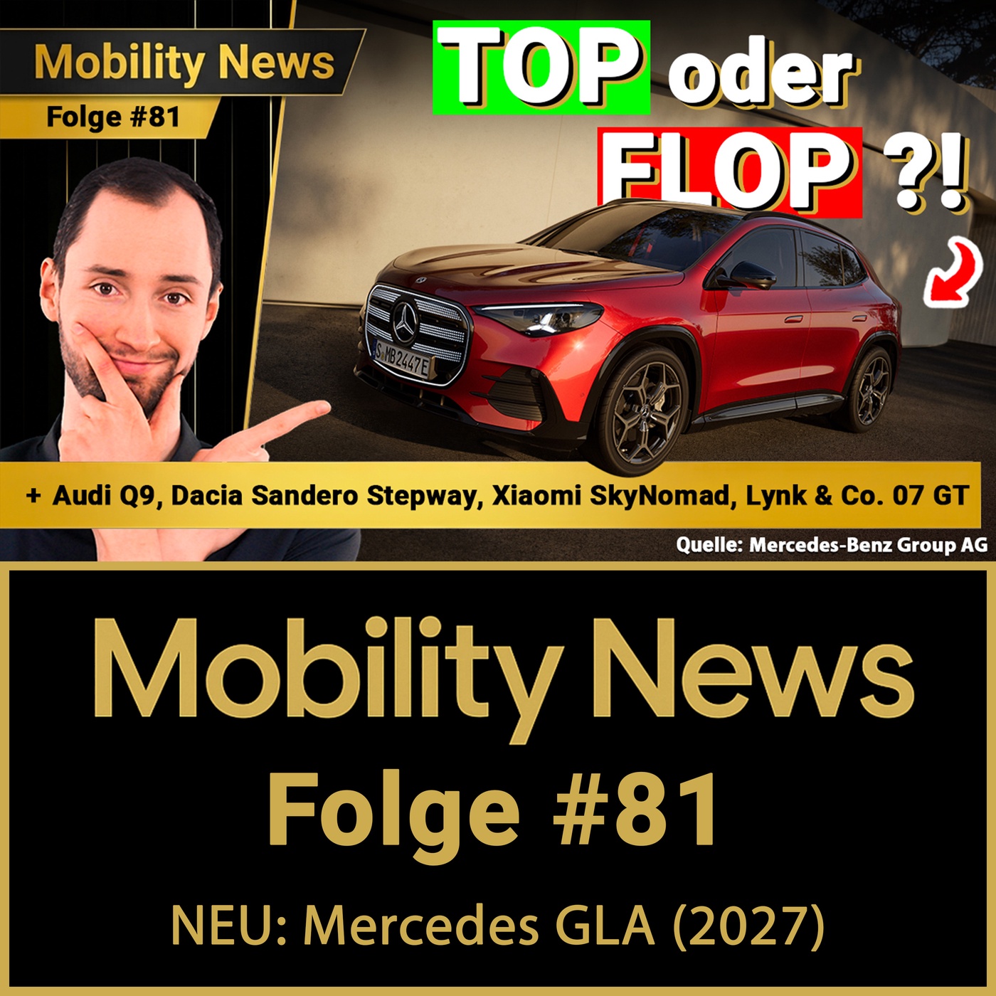 UNTER 50.000 EURO! Ist das DER Durchbruch für Mercedes im Massenmarkt? GLA 2027 | Mobility News #81