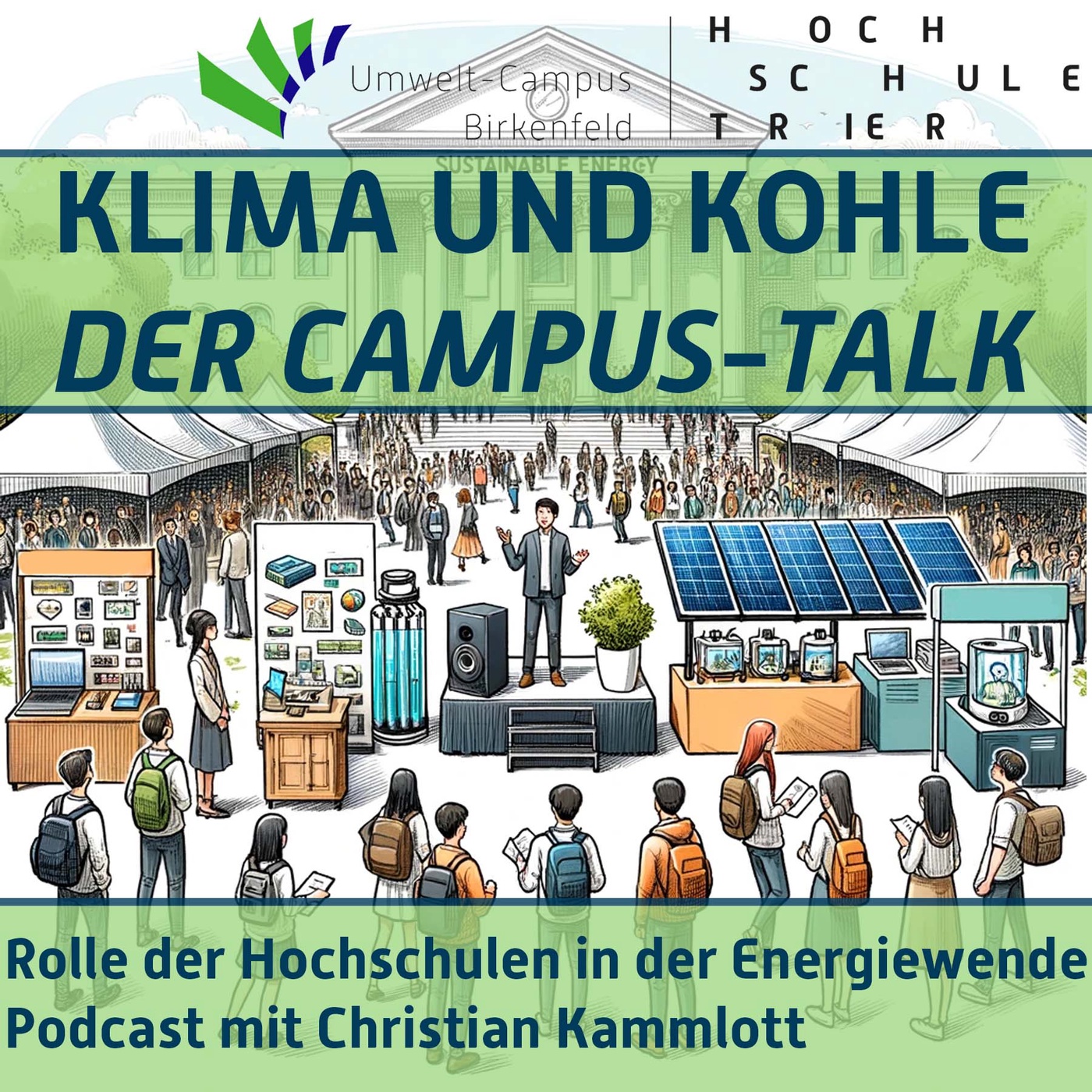 #78 Rolle der Hochschulen in der Energiewende. Podcast mit Christian Kammlott