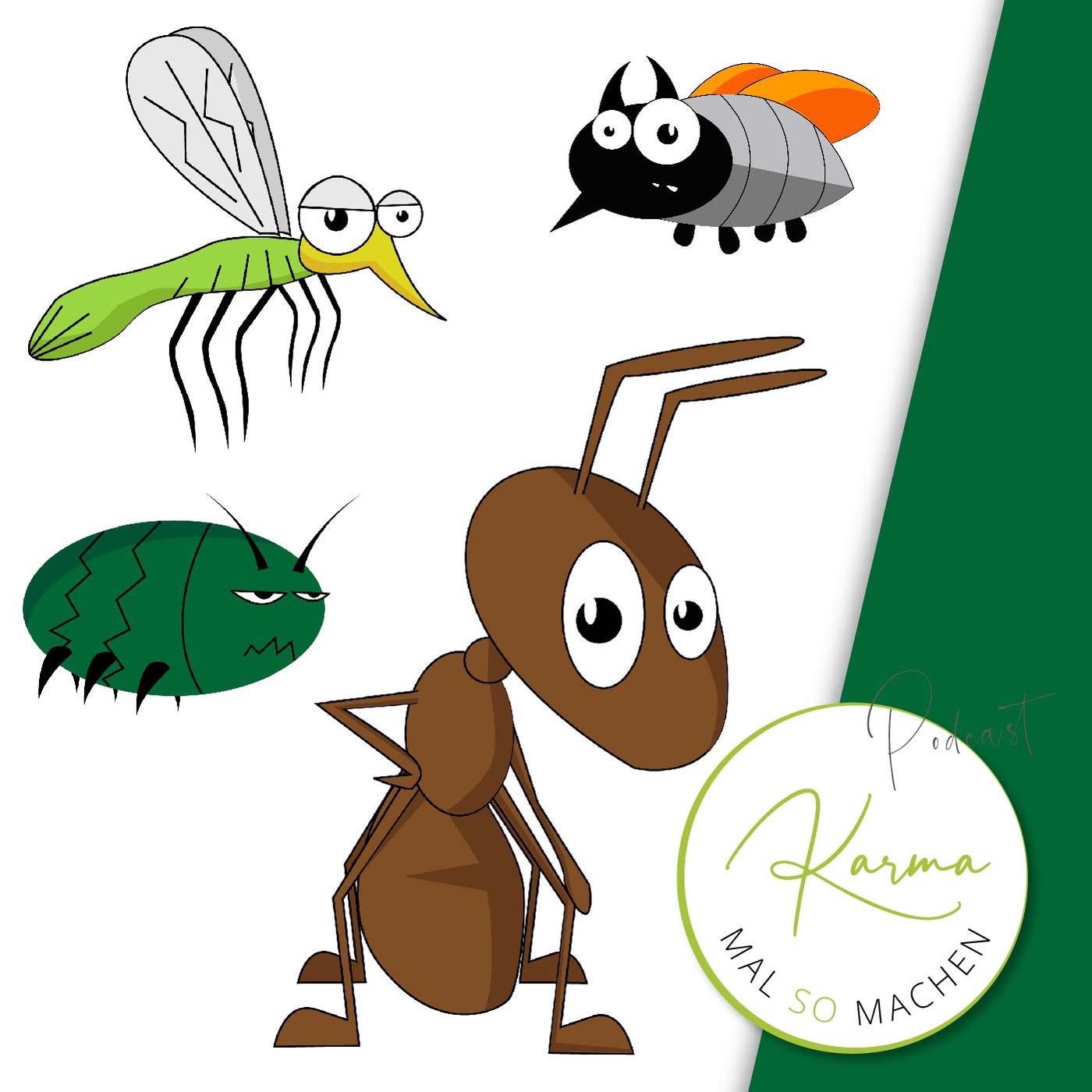 Folge 104 - Wenn die Insekten kommen: Was will mir mein Karma sagen?