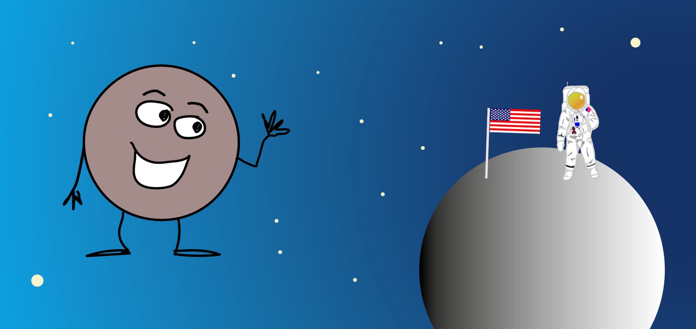 Pluto und die Mondlandung