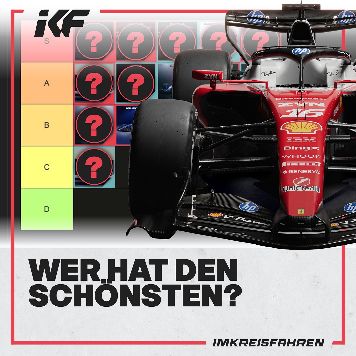 F1 2026 Livery Tierlist – Unsere große Lackierungs-Bewertung