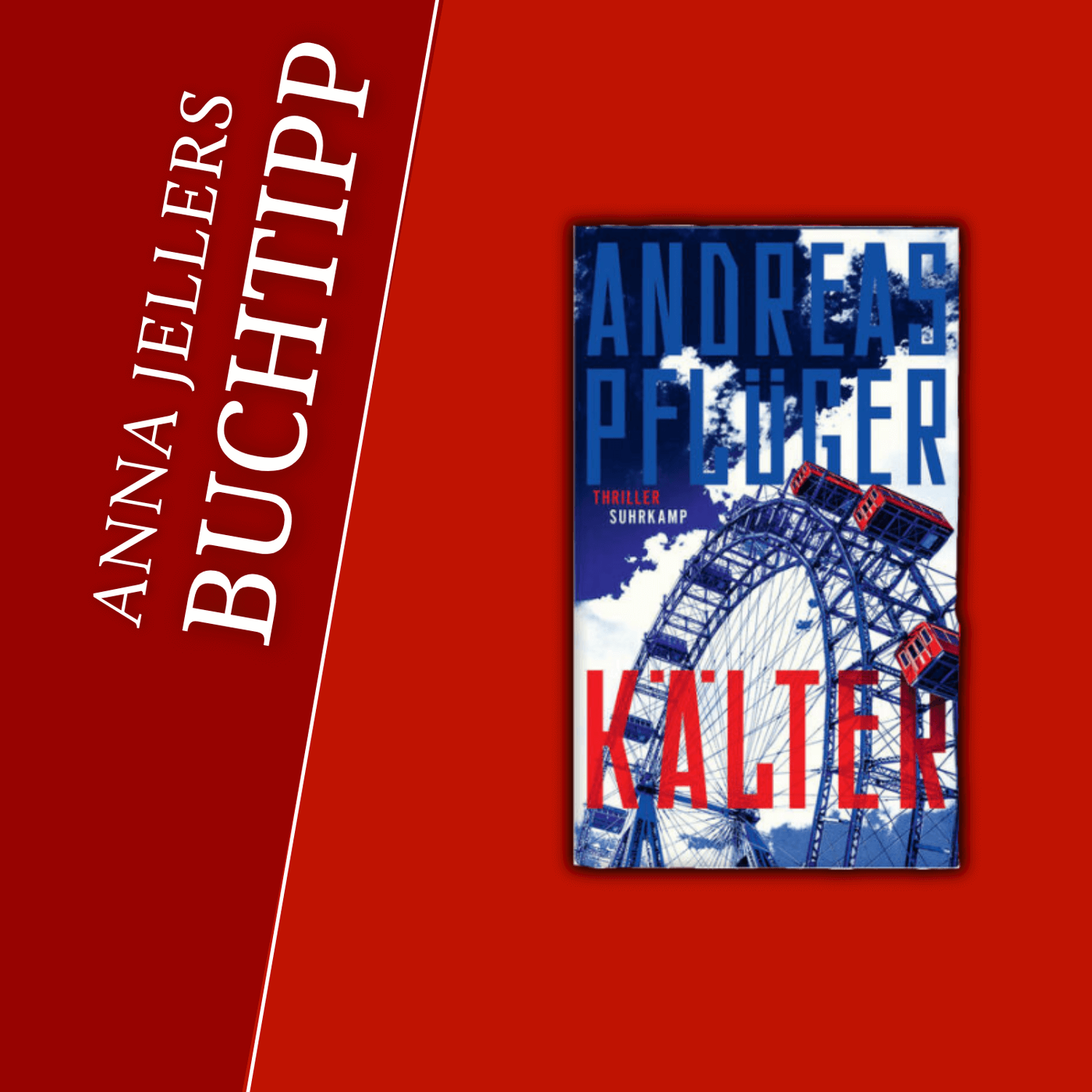 Anna Jellers Buchtipp | Andreas Pflüger: Kälter