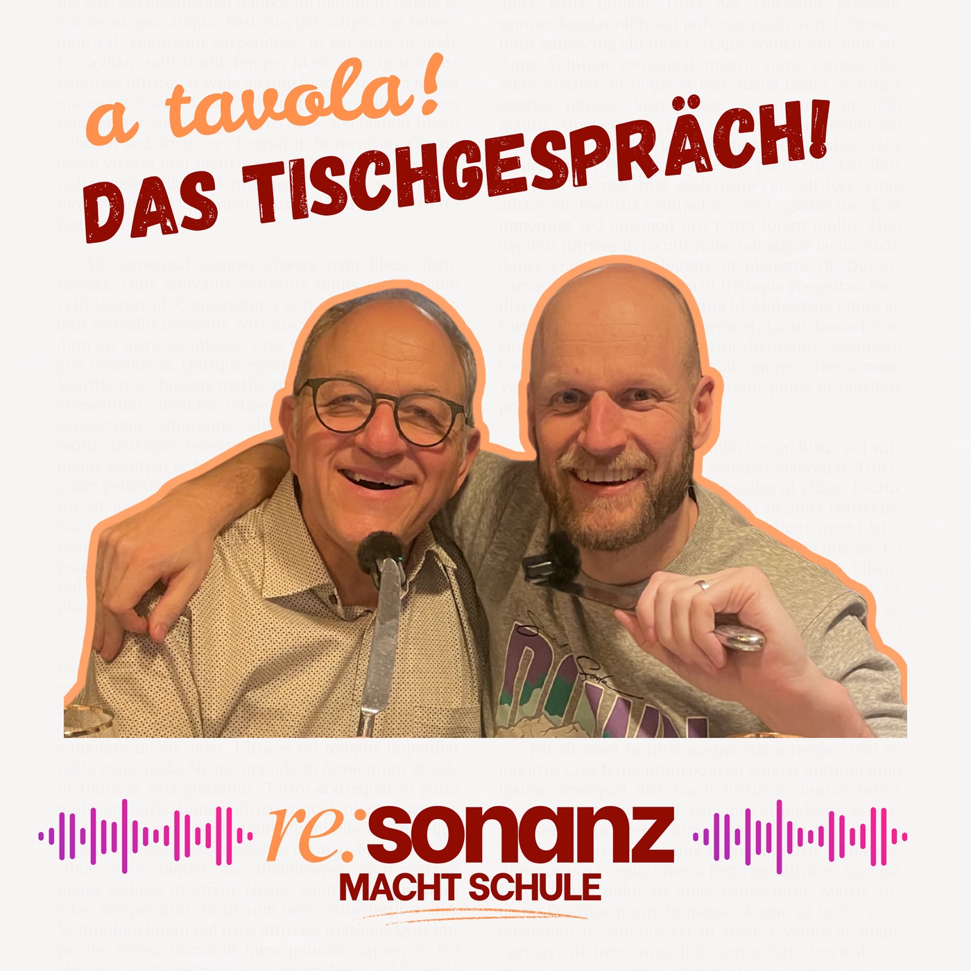 A tavola! - Das Tischgespräch #1 mit Stefan Ruppaner und Jan Vedder