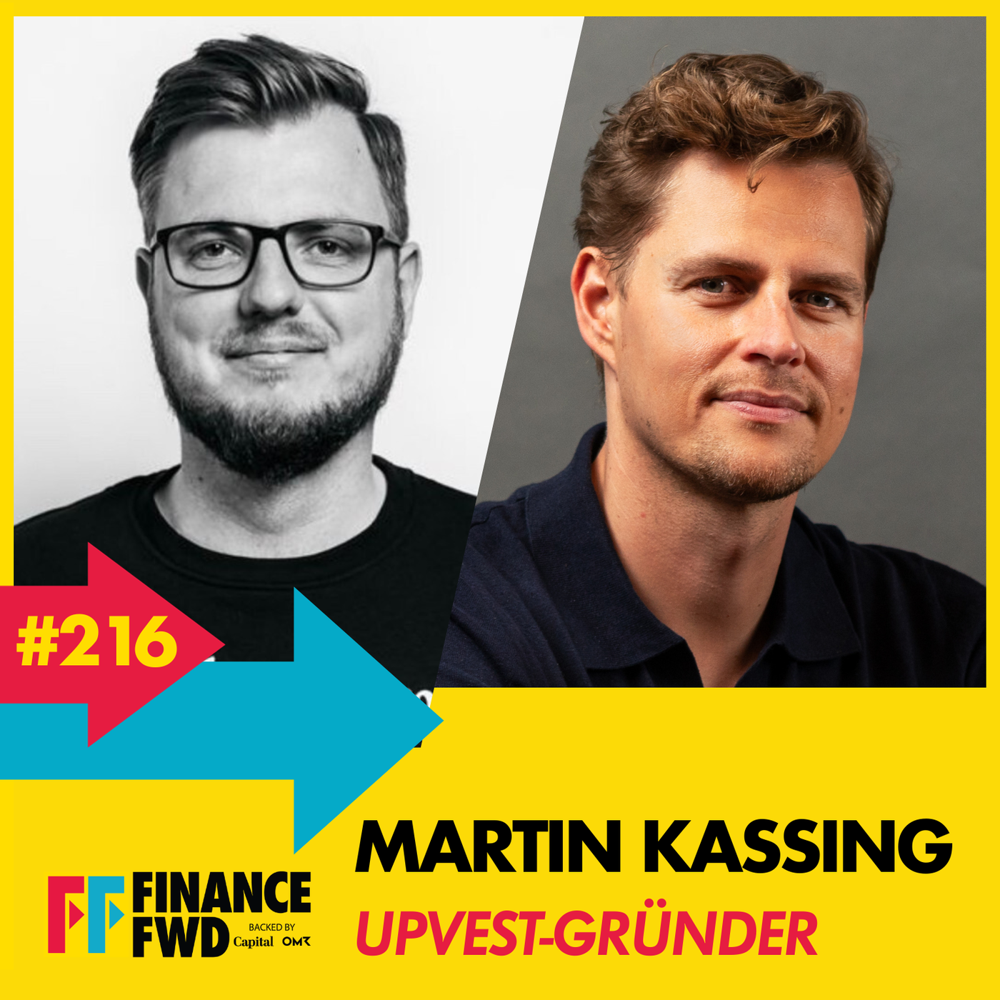 FinanceFWD #216 mit Upvest-Gründer Martin Kassing