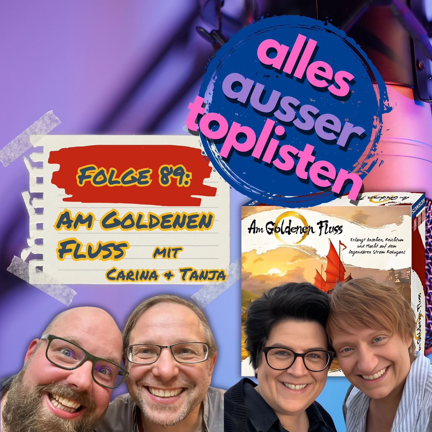 89 Am Goldenen Fluss mit Carina & Tanja