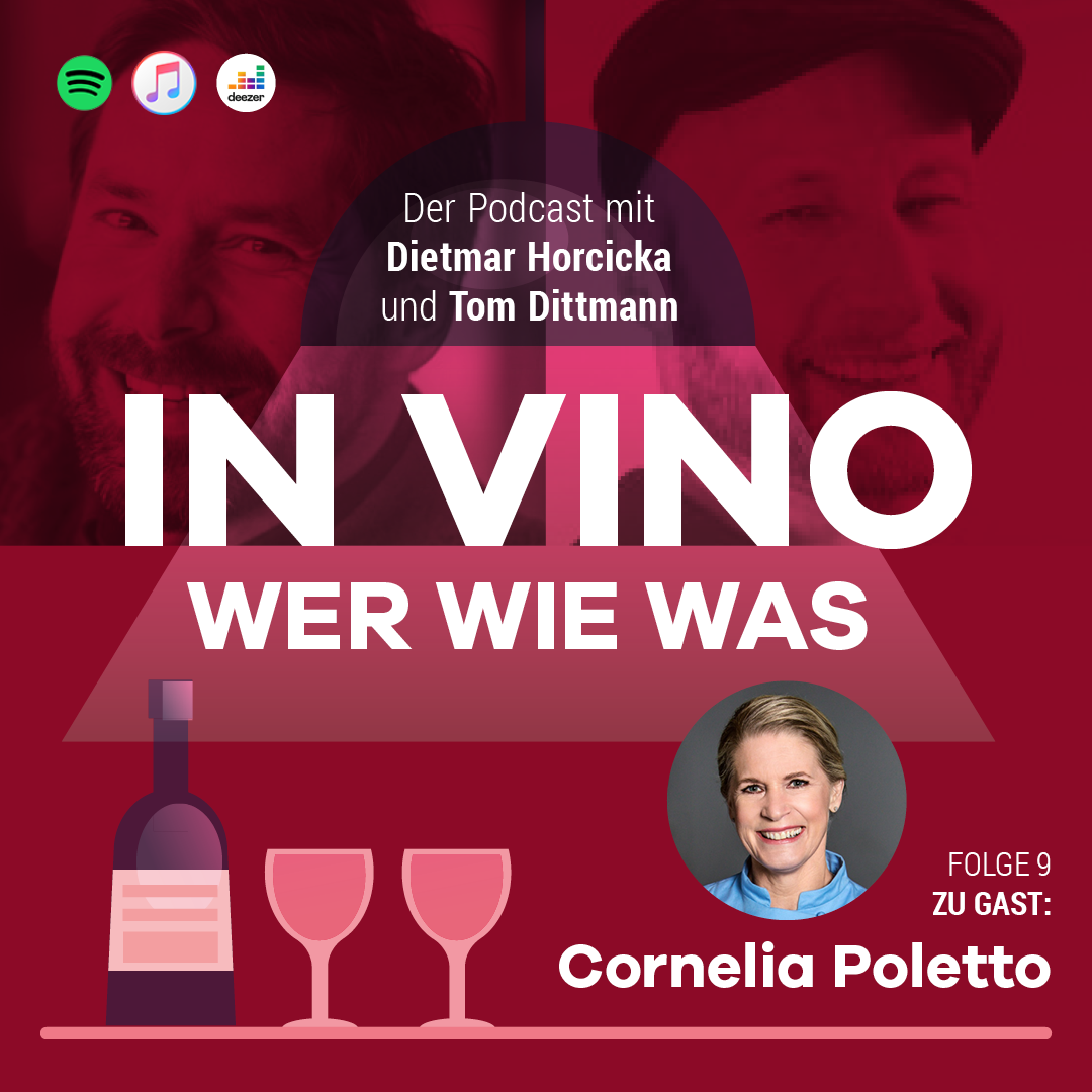 Cornelia Poletto: We tell you Poletto und drei Weißburgunder, bitte!