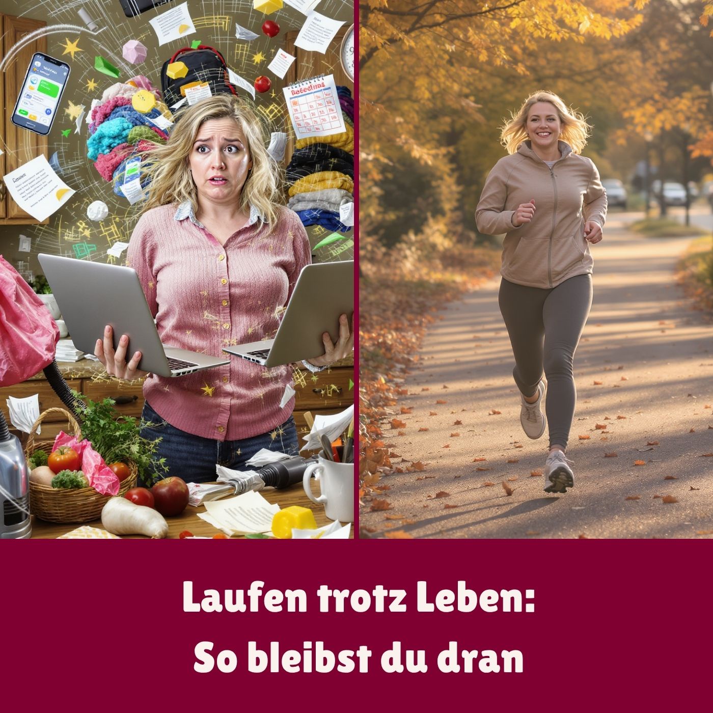 Laufen trotz Leben: So bleibst du dran