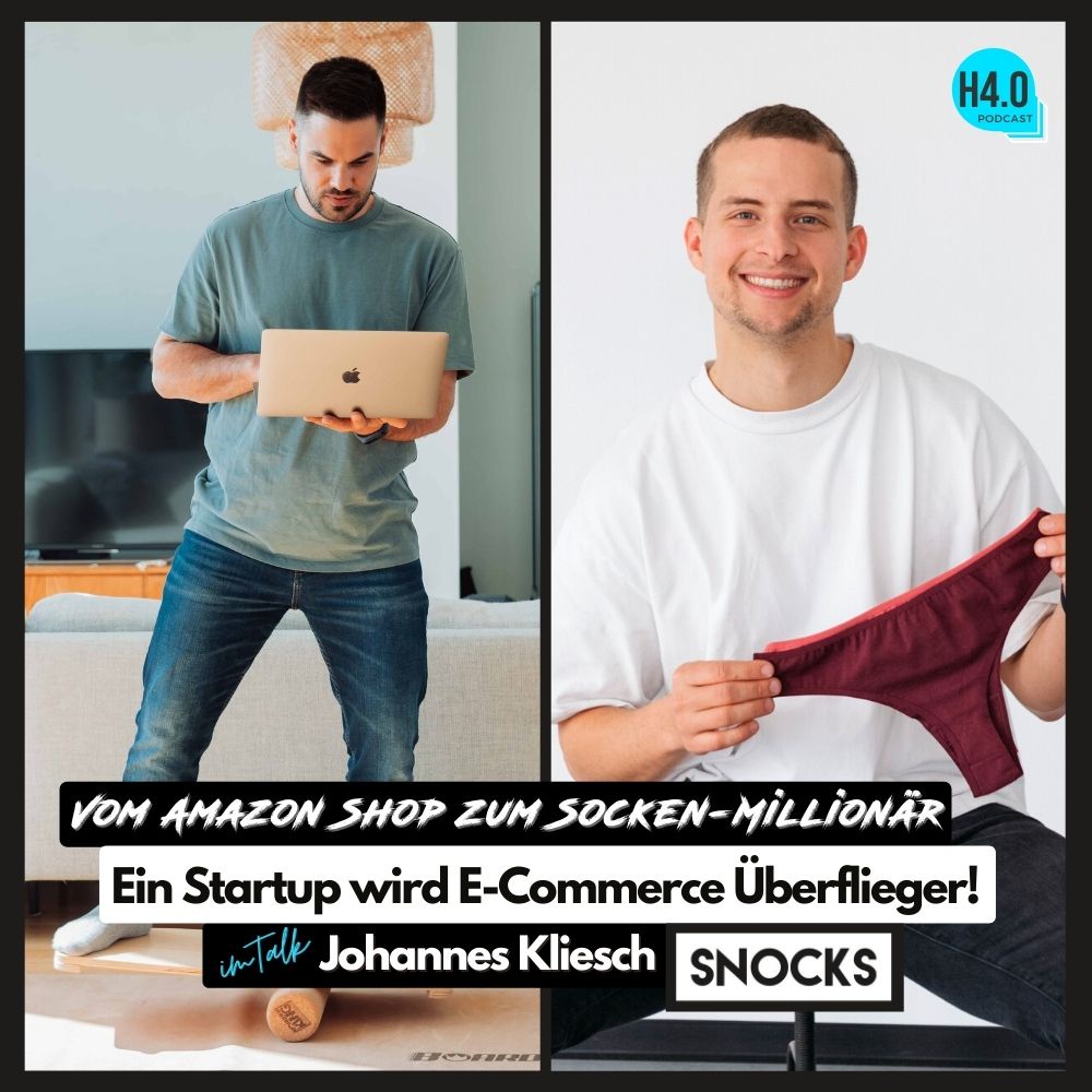 #101 SNOCKS - vom Amazon Shop zum Socken-Millionär | Im Talk mit Gründer Johannes Kliesch