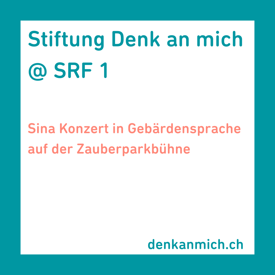 Sina Konzert in Gebärdensprache auf der Zauberparkbühne