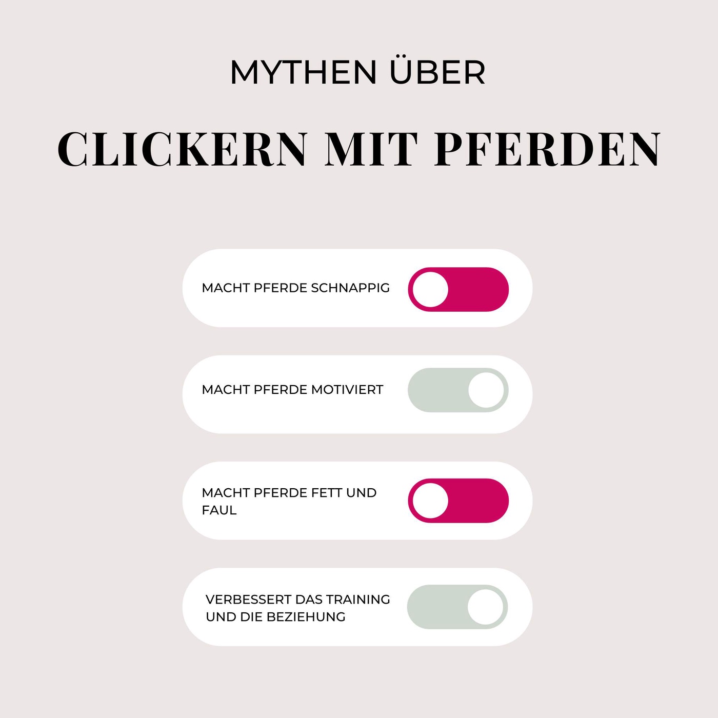 Die grössten Clickermythen