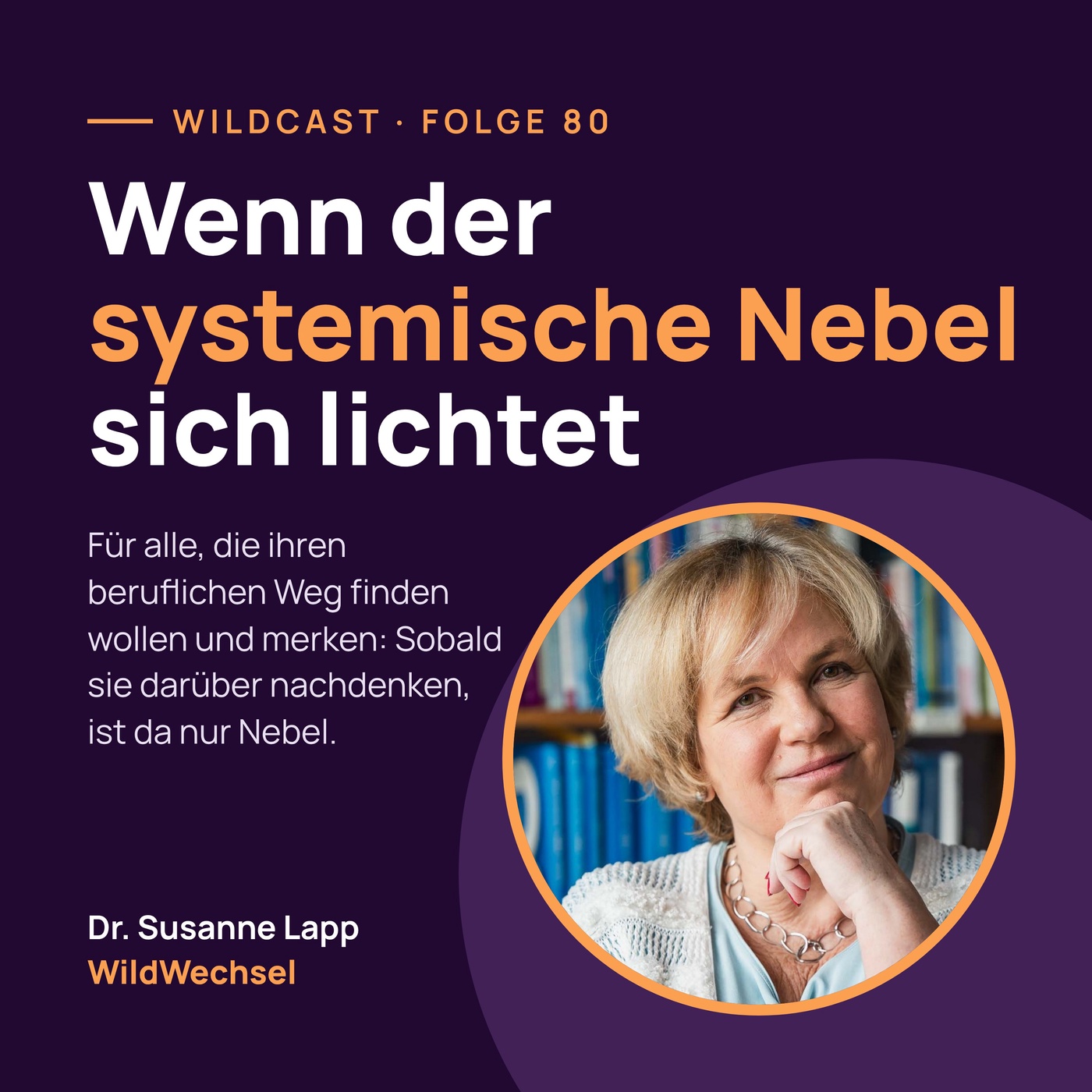 🎧 80. Folge: „Sobald ich über meinen Beruf nachdenke, ist da nur Nebel.“