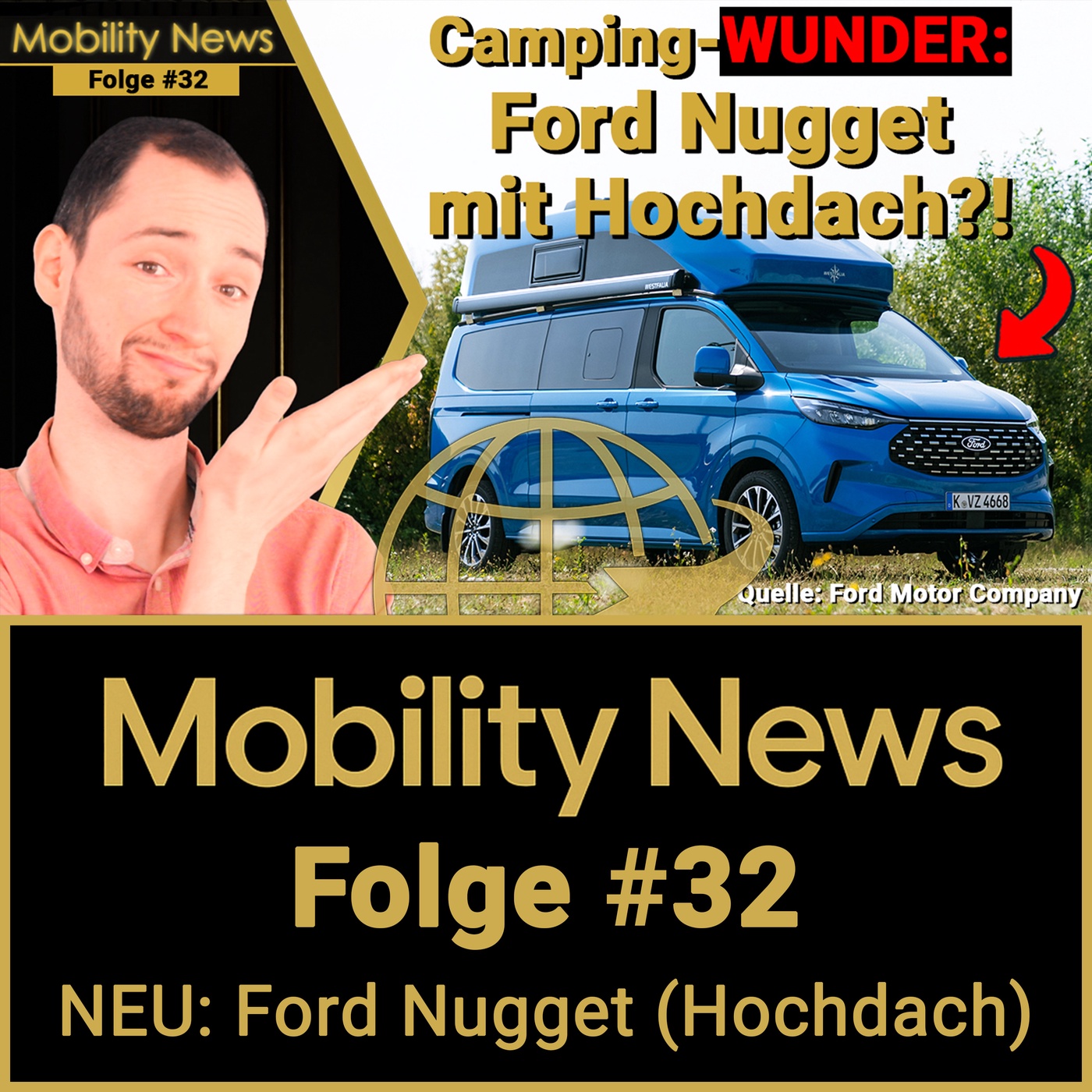 Das Winter Camping-Wunder! Neu: Ford Nugget inkl. Hochdach! | Mobility News #32