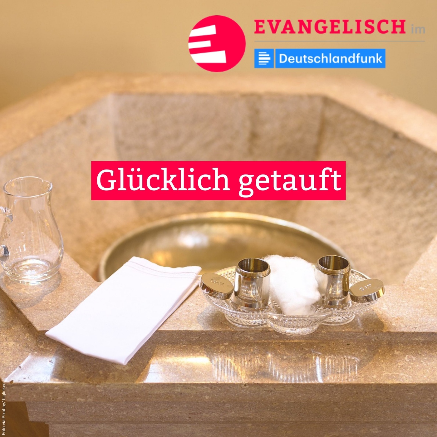 Glücklich getauft