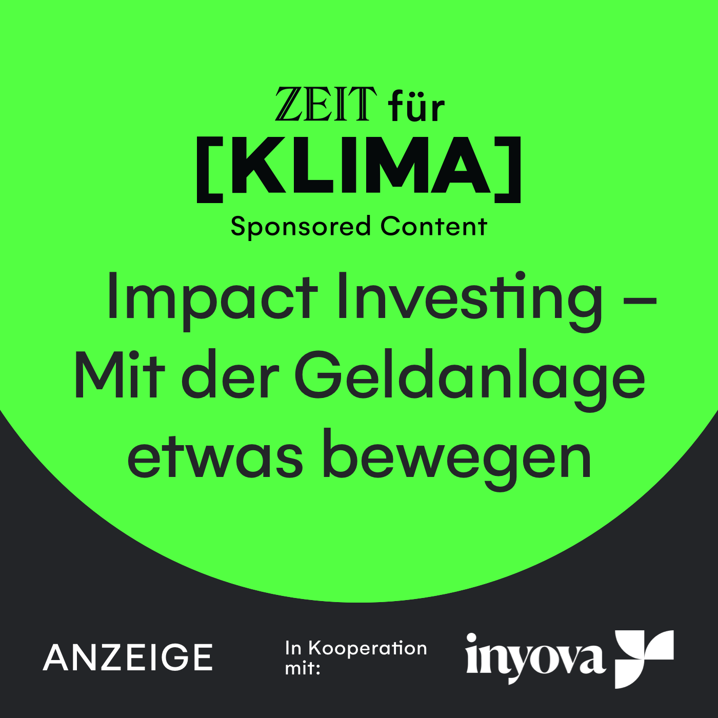 Impact Investing – mit der Geldanlage etwas bewegen