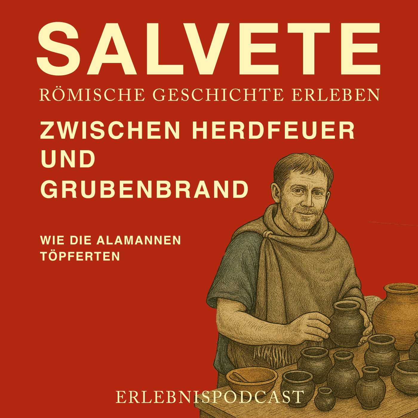 Zwischen Herdfeuer und Grubenbrand – Wie die Alamannen töpferten