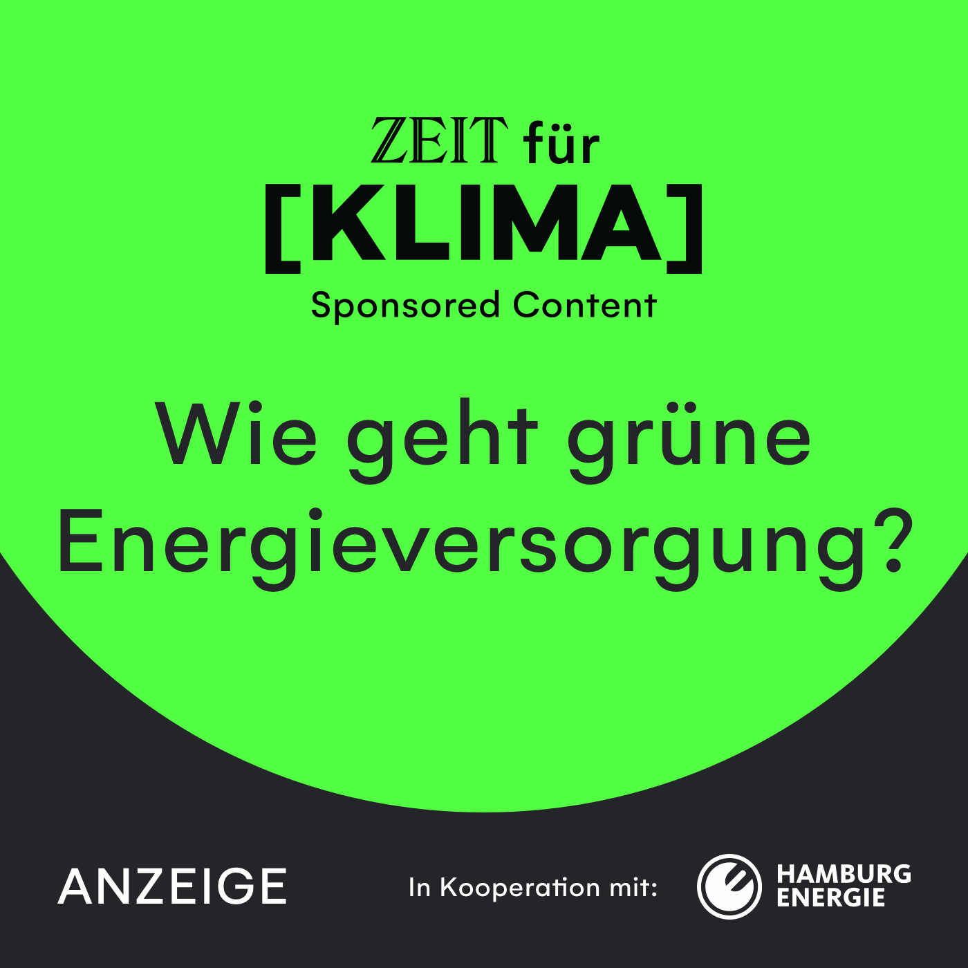 Wie geht grüne Energieversorgung?