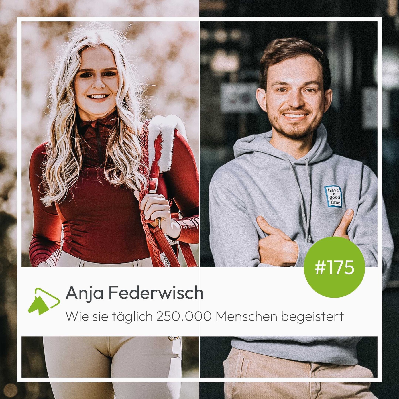 #175 Anja Federwisch (anja_fee): Mein Stallalltag mit 250.000 Menschen