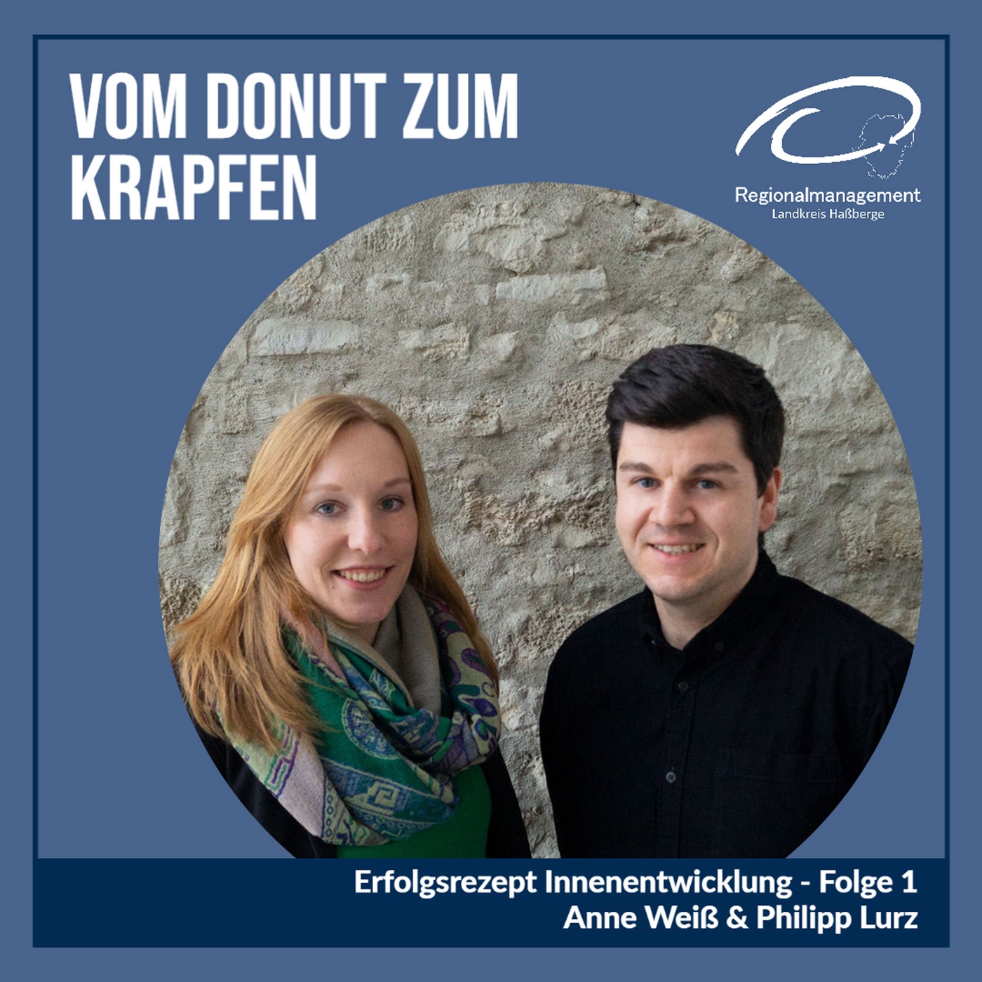 #1 Flächensparmanagerin Anne Weiß und Leerstandsmanager Philipp Lurz