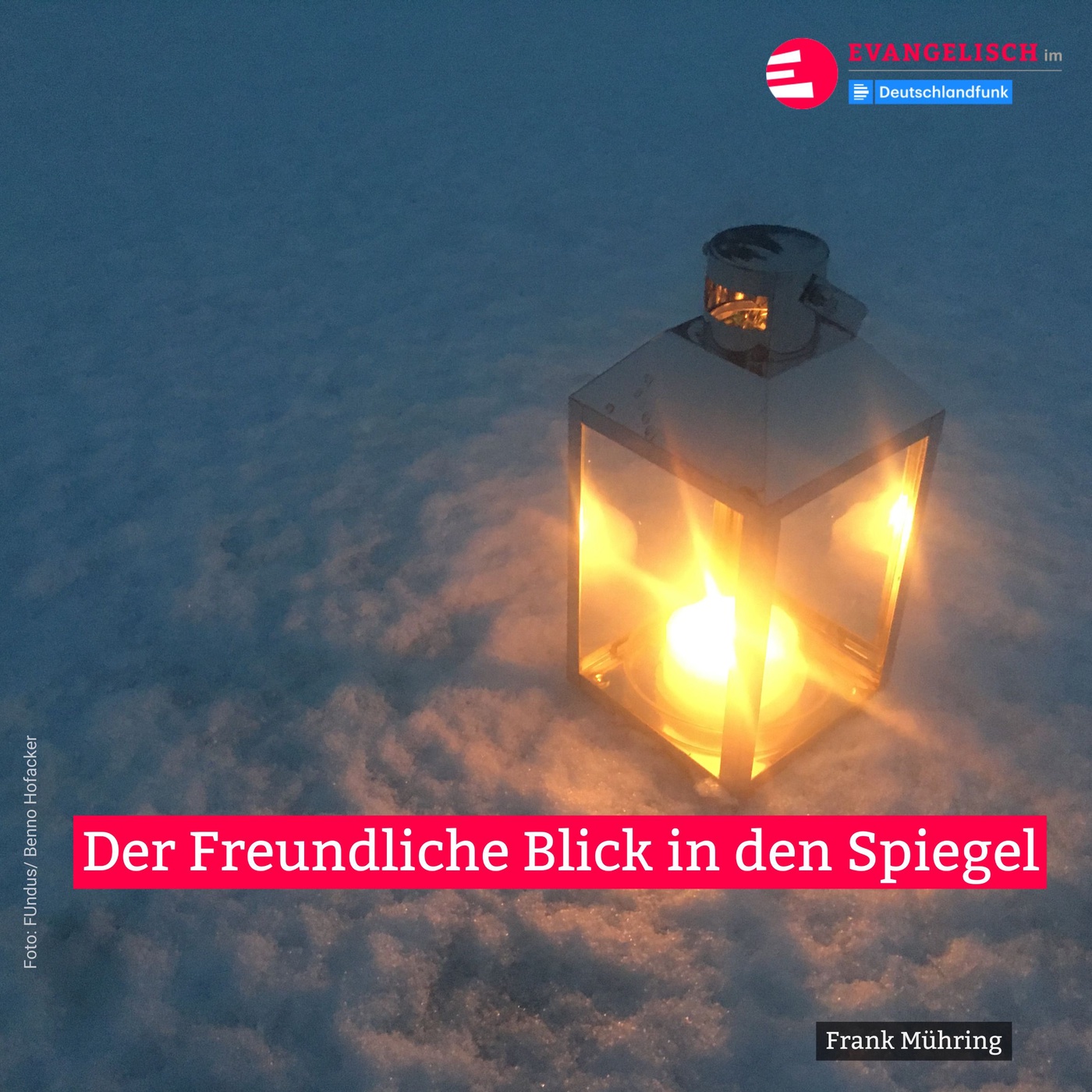 Der freundliche Blick in den Spiegel